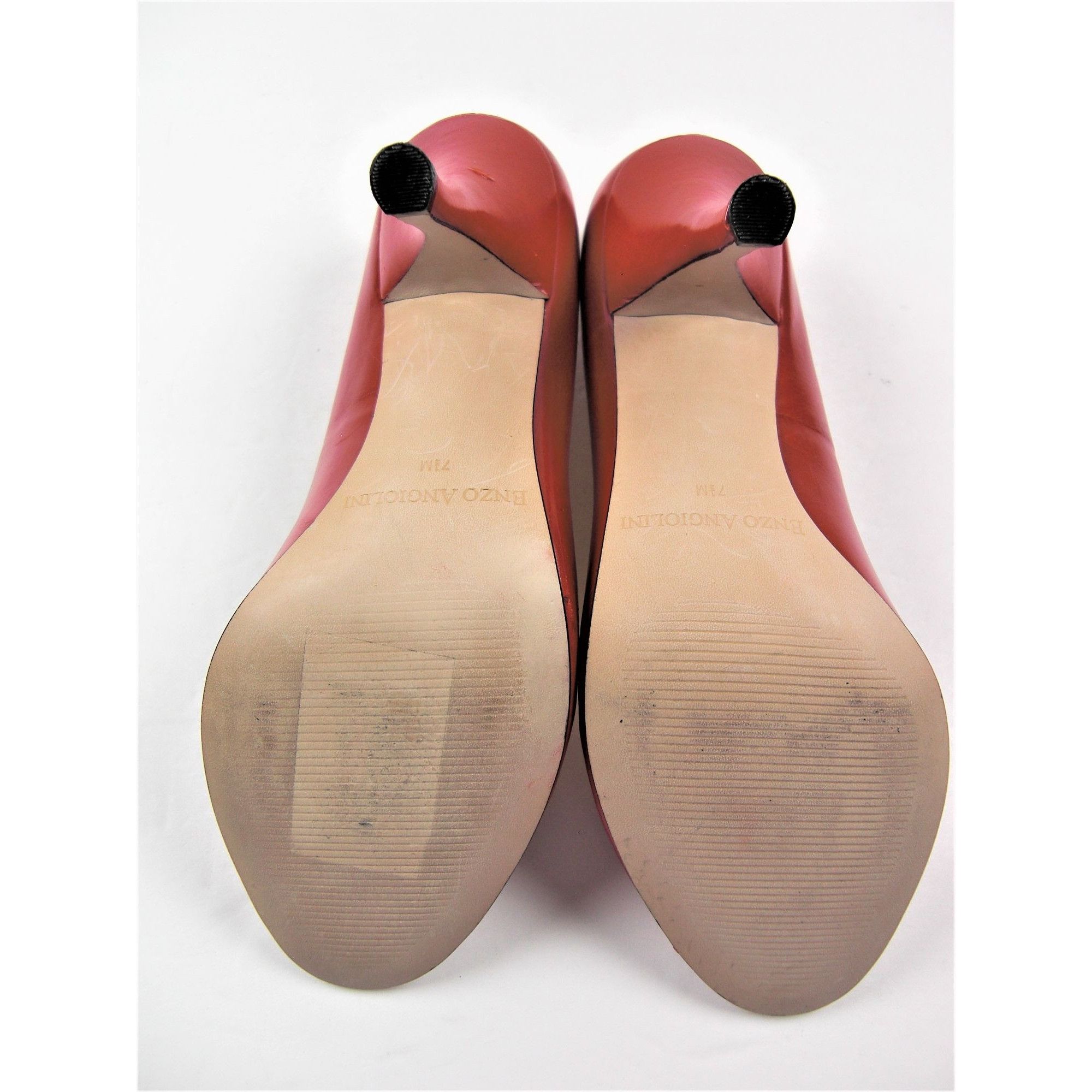 Other Enzo Angiolini Heels Womens 7.5 M Stiletto Peep Toe Pumps Re Size US 7.5 / IT 37.5 - 7 Thumbnail