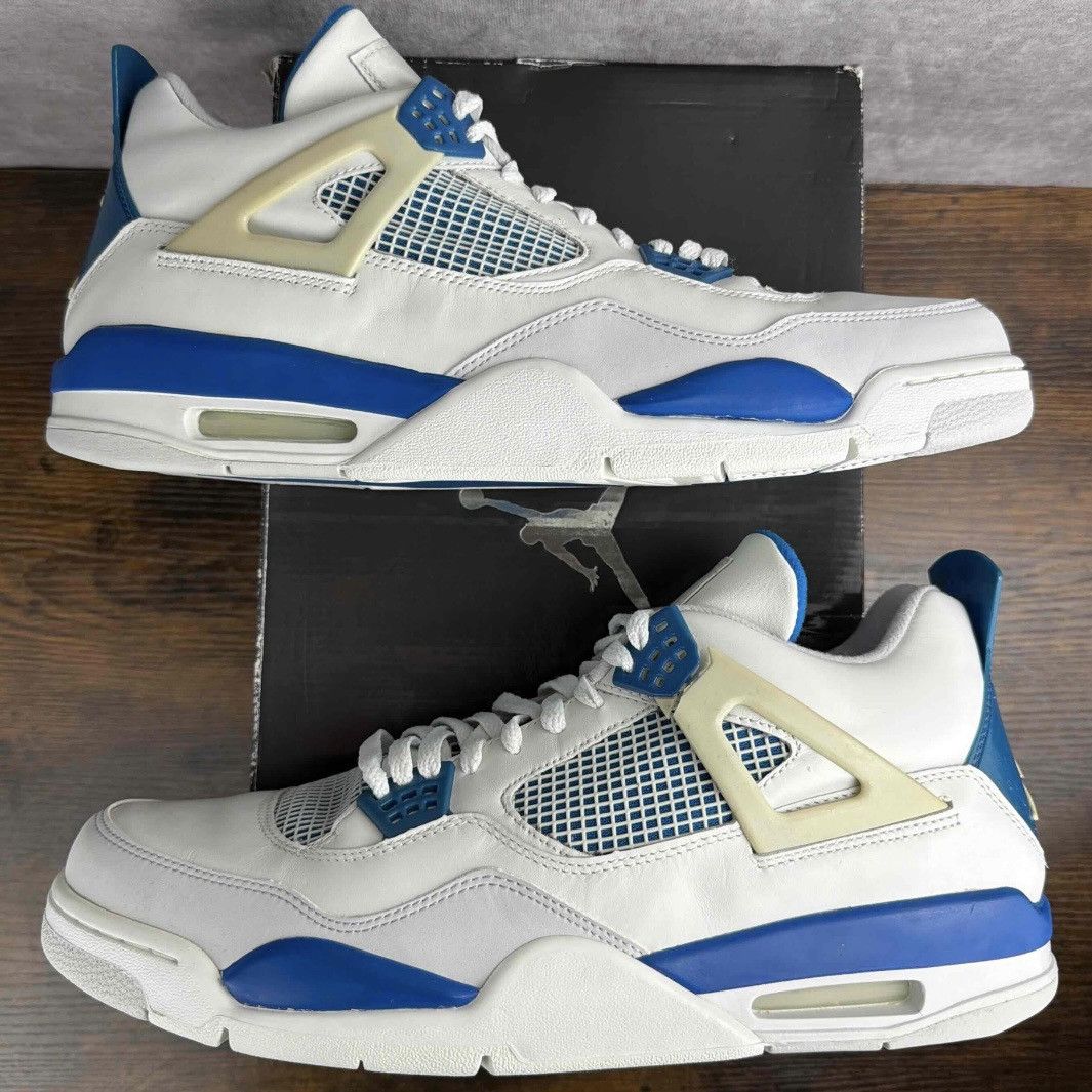 Jordan Brand NEW Jordan 4 Retro Military Blue 2006 Size 15 308497-141 OG Size US 15 / EU 48 - 3 Thumbnail