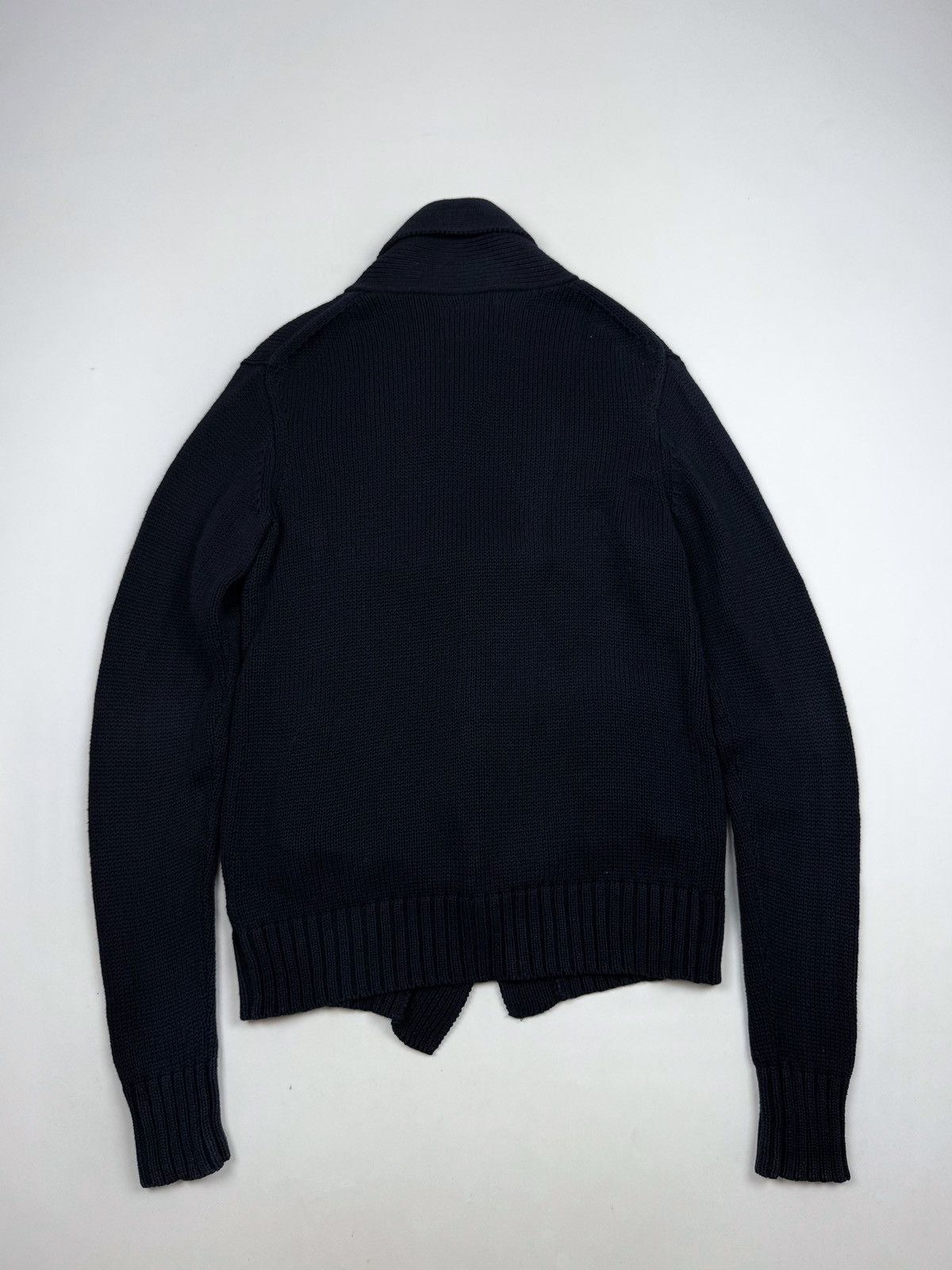 Allsaints AllSaints Ernst Linen/Cotton Navy Cardigan Size US M / EU 48-50 / 2 - 9 Thumbnail