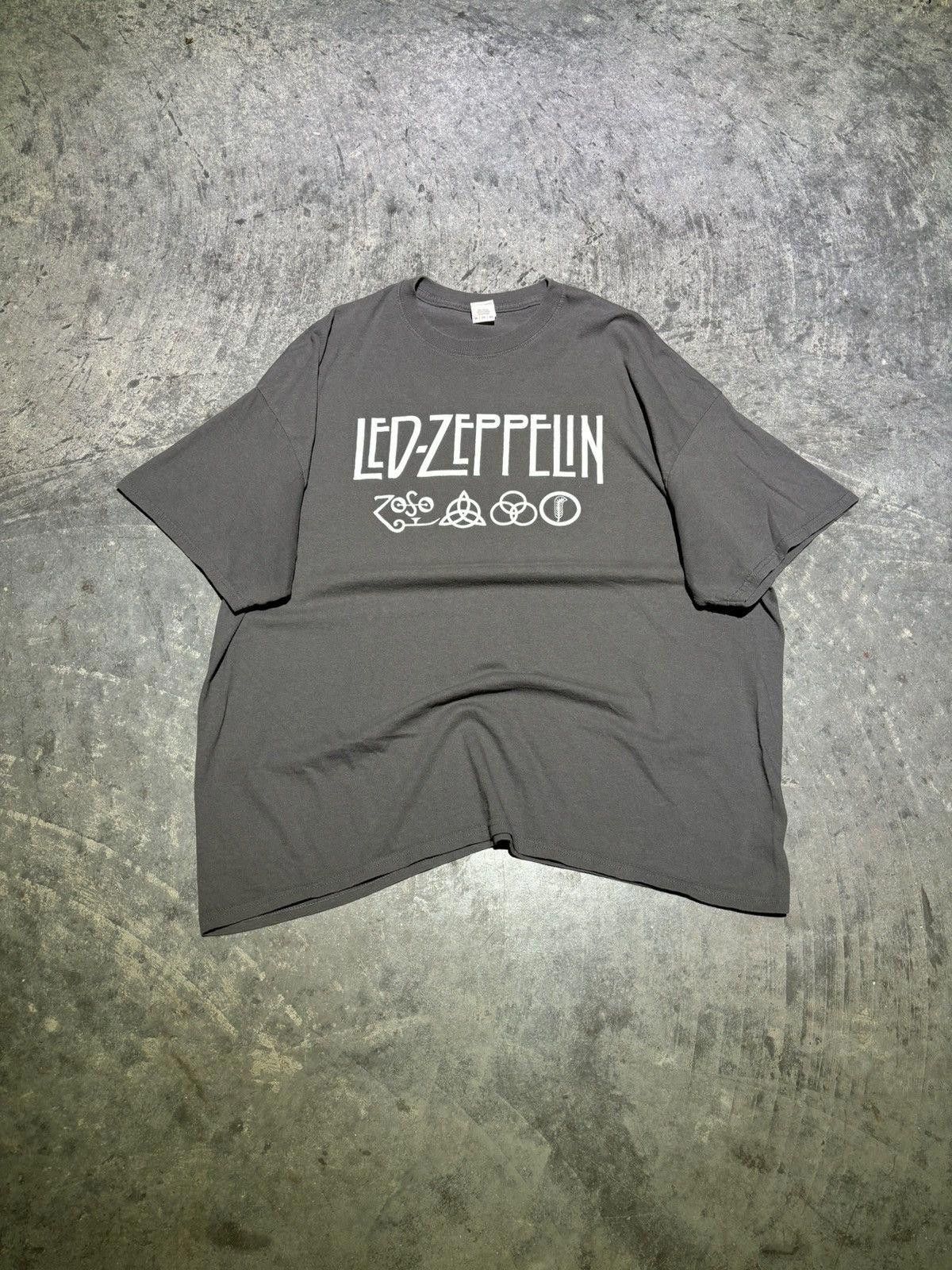 Band Tees Vintage Led Zeppelin Tee Size US XL / EU 56 / 4 - 2 Thumbnail