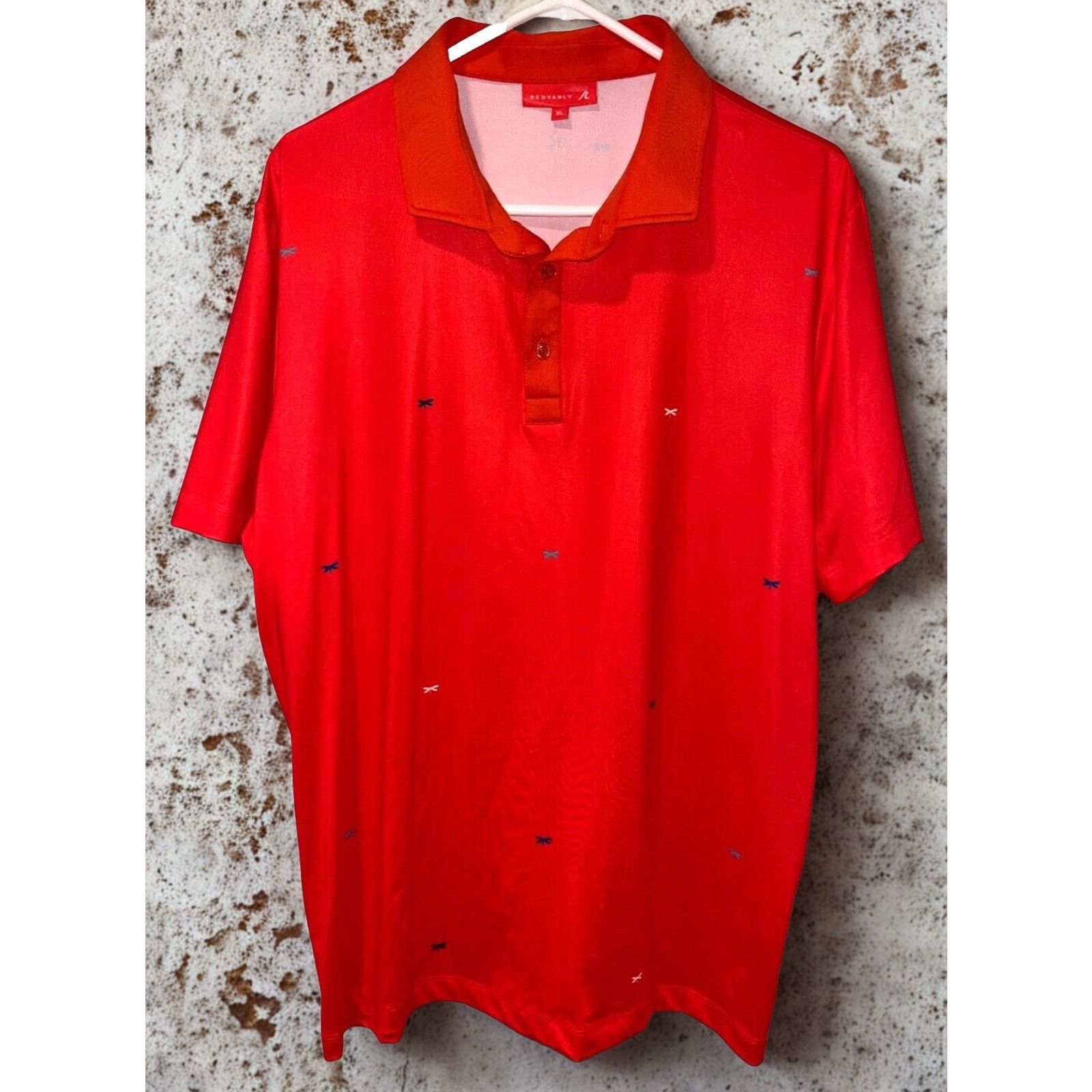Other Redvanly Polo Shirt Men’s XL Red Performance Stretch Golf Size US XL / EU 56 / 4 - 9 Thumbnail