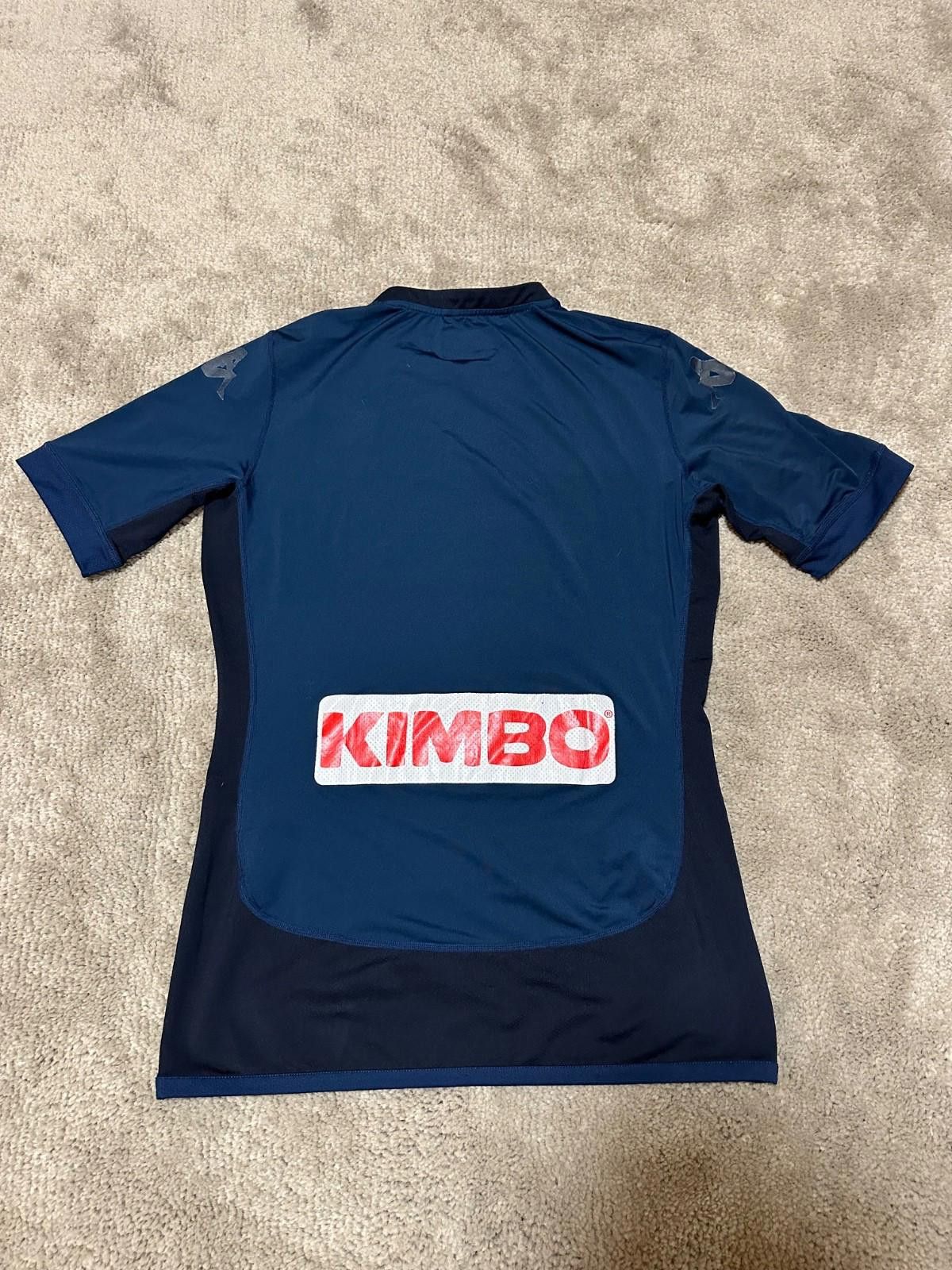 Kappa SSC NAPOLI 2017/18 THIRD FOOTBALL SHIRT KAPPA KOMBAT JERSEY Size US L / EU 52-54 / 3 - 6 Thumbnail