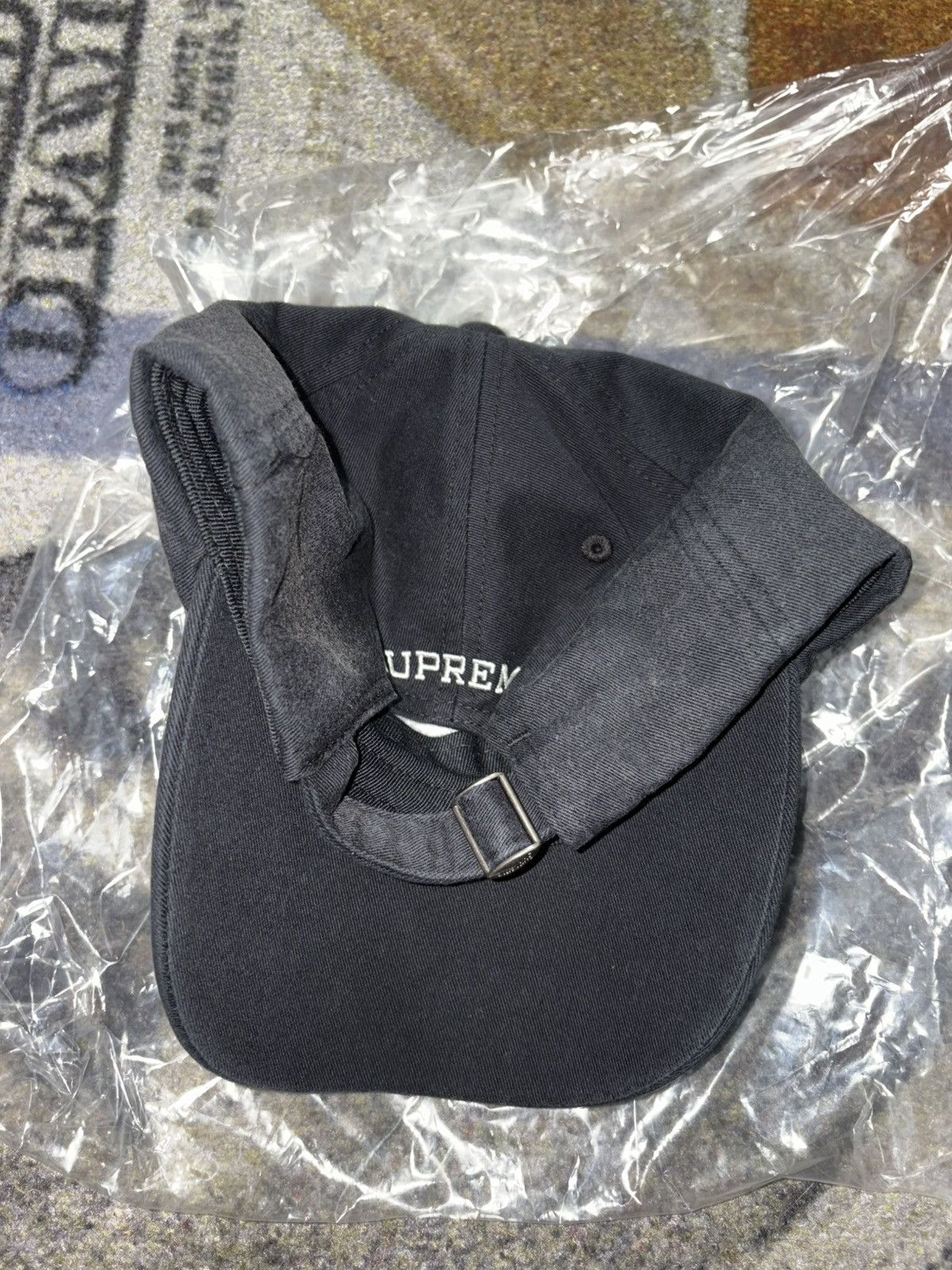 Supreme Supreme Leather Appliqué 6-Panel Hat | Grailed