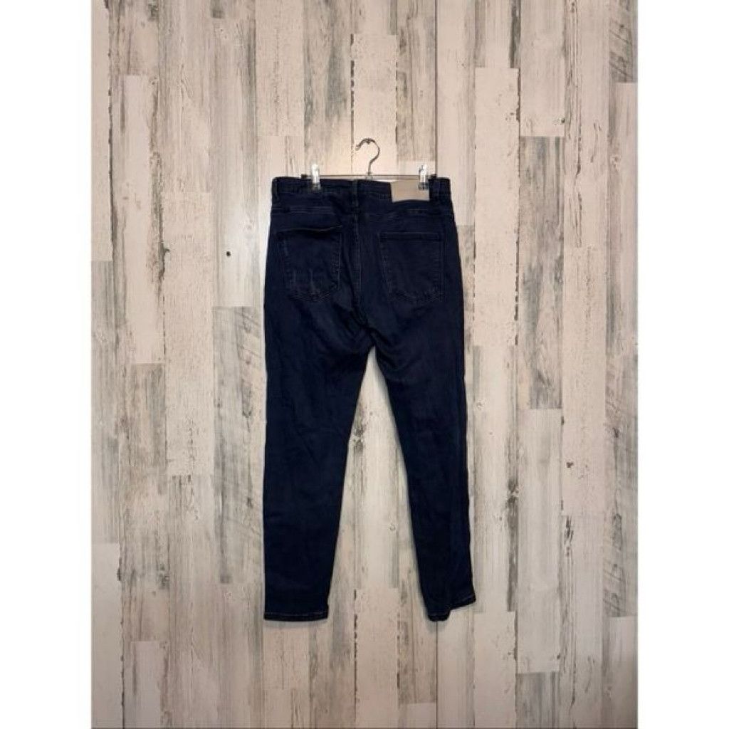 Draggin Jeans YoungLA Skinny Jeans Dark Wash Stretch Denim Men’s 32x30 Size US 32 / EU 48 - 6 Thumbnail
