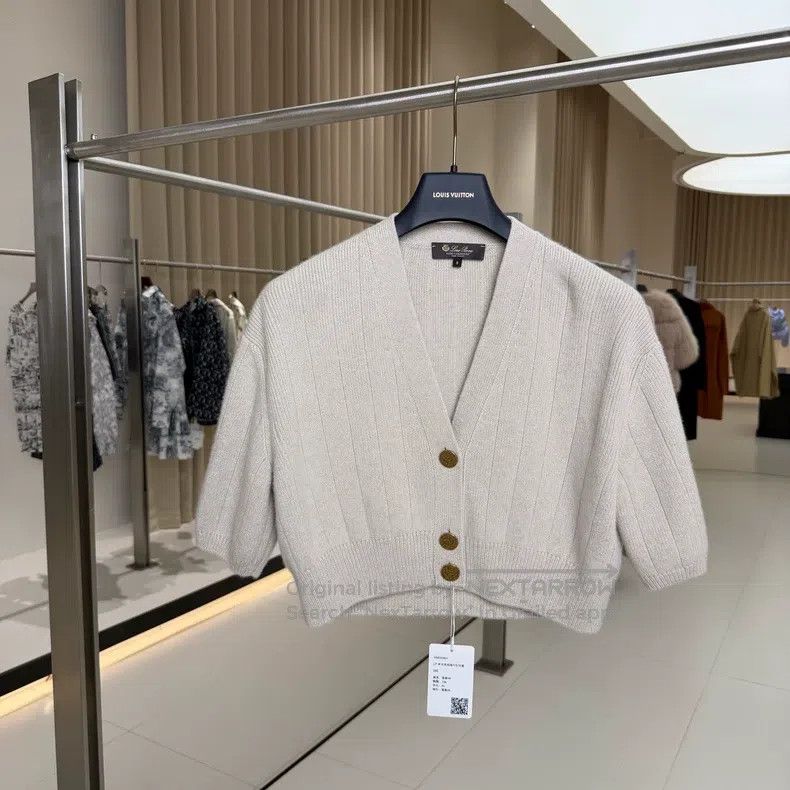 Loro Piana Loro Piana Beige Bubbles Sleeve Open Cardigan Jacket Size S / US 4 / IT 40 - 1 Thumbnail