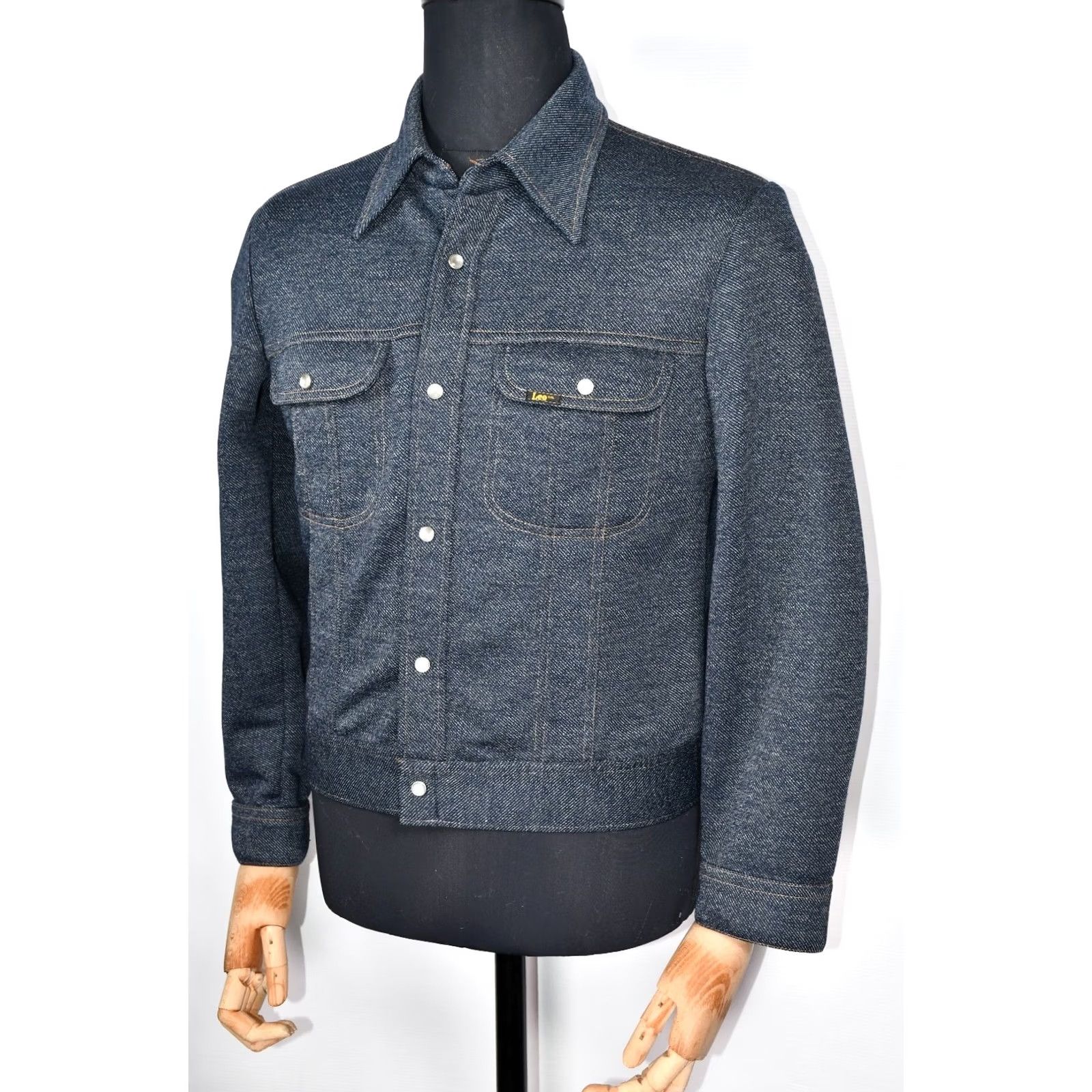 Lee Lee Denim Jacket Vintage 1970S USA Made M Blue Mens Jacket Size US M / EU 48-50 / 2 - 5 Thumbnail