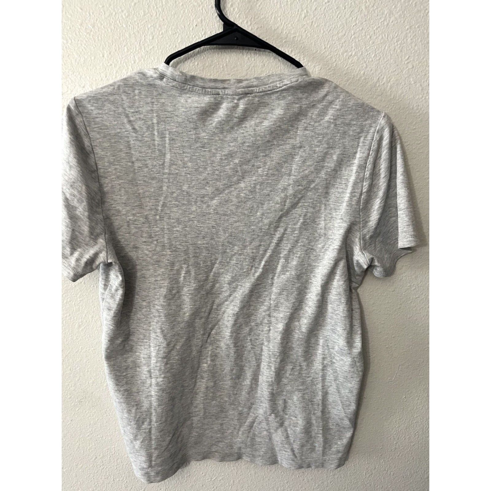 Express EXPRESS Shirt Men XS Gray Moisture Wicking Cotton Spandex Slim Fit Crew Neck Tee - Solid, Short Sleeve, Regular Size, Vintage? No, Pre-owned IG? Size US XS / EU 42 / 0 - 2 Thumbnail