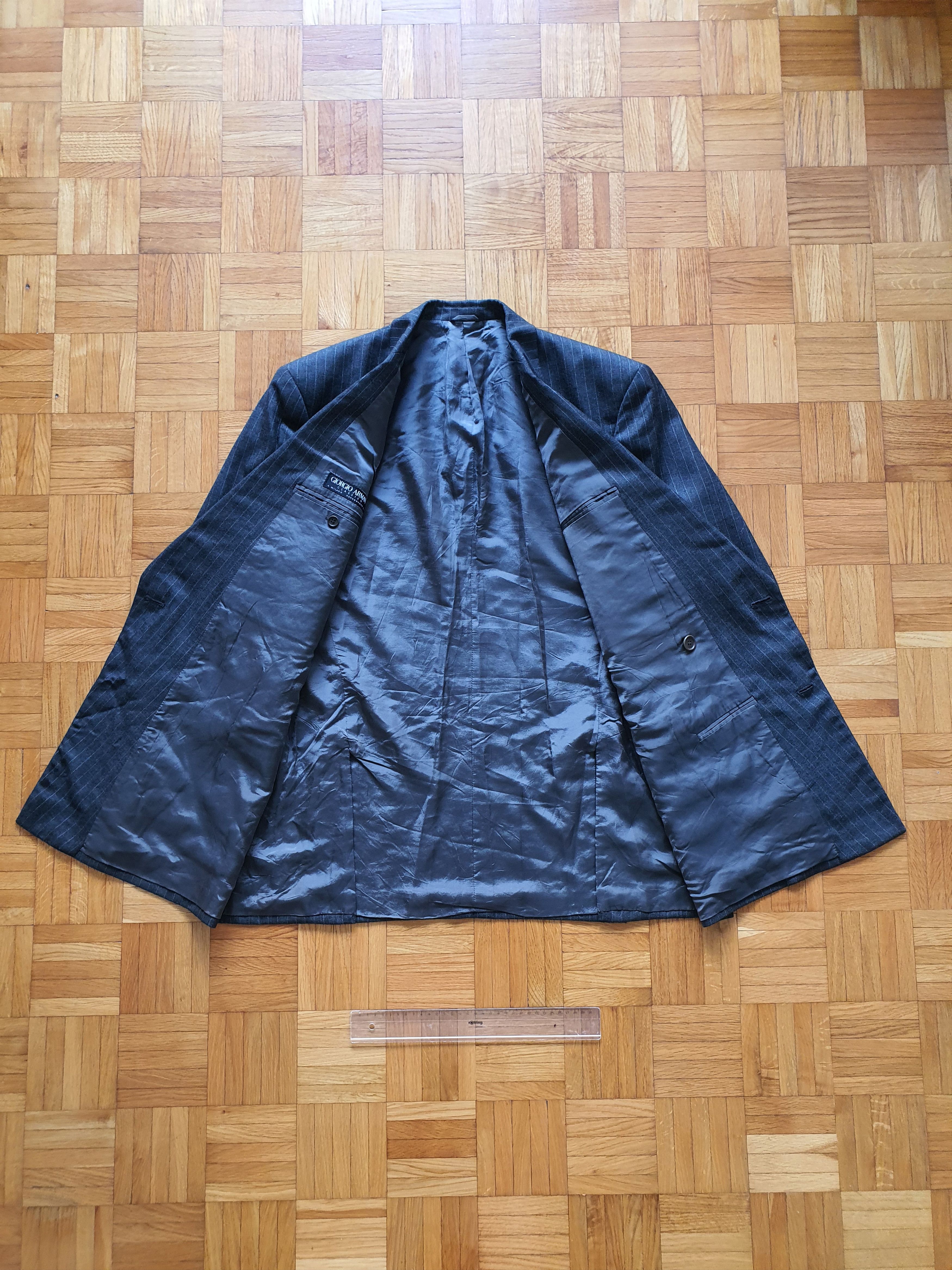 Giorgio Armani Suit Jacket - CLASSICO (vintage Black Label) - 100% cashmere Size 44R - 3 Thumbnail