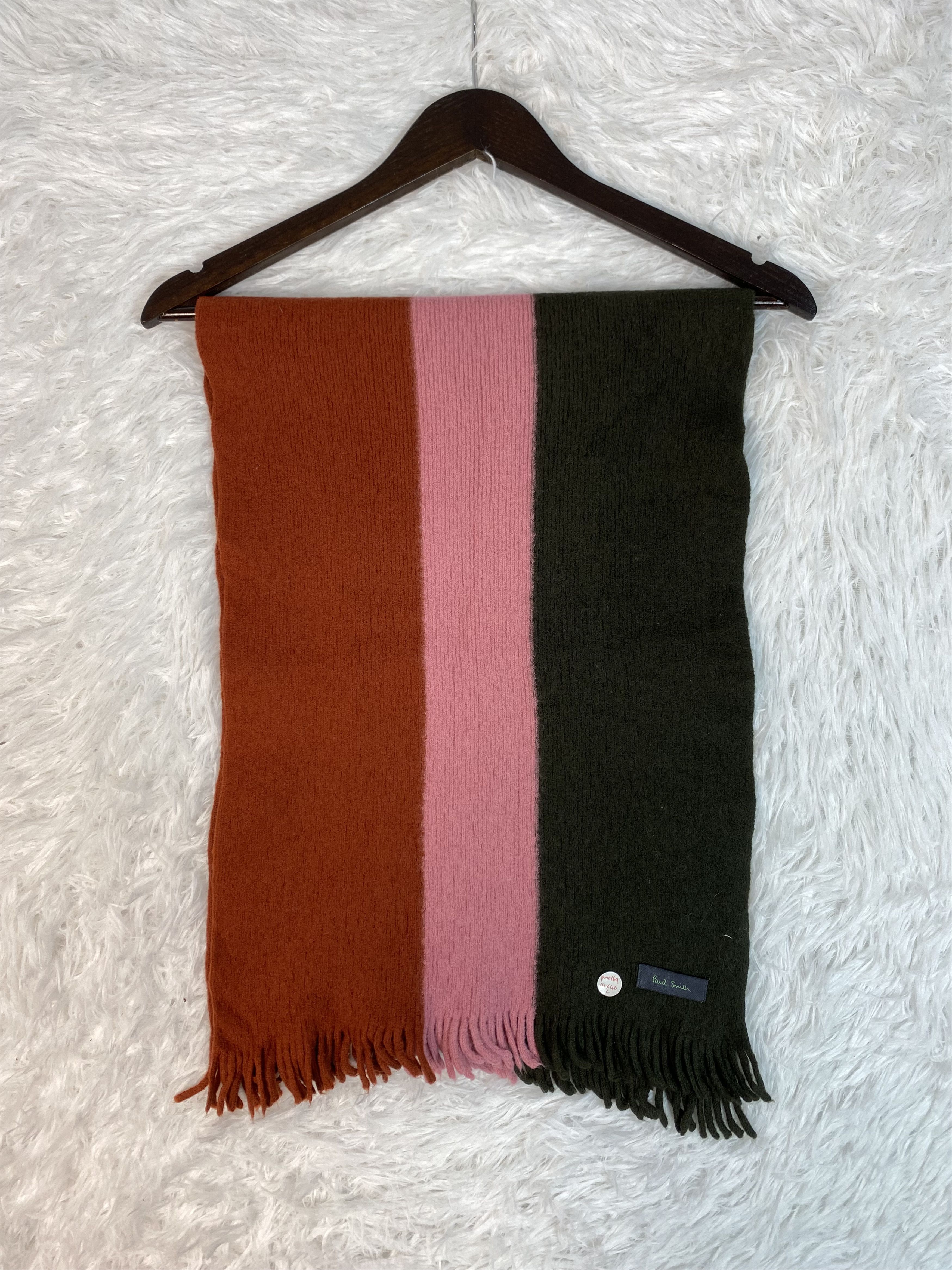 Paul Smith × Vintage Vintage Paul Smith Scarf / Muffler Neckwear PM0169 Size ONE SIZE - 5 Thumbnail