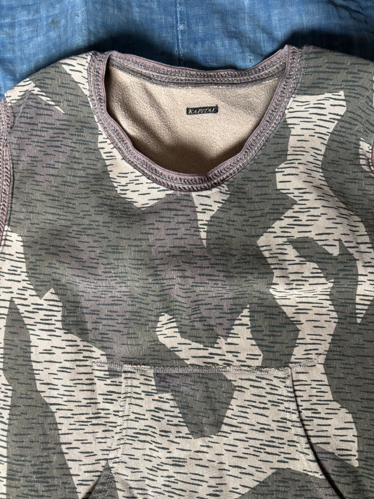 Kapital Kapital camouflage pullover Vest Size US XL / EU 56 / 4 - 3 Thumbnail