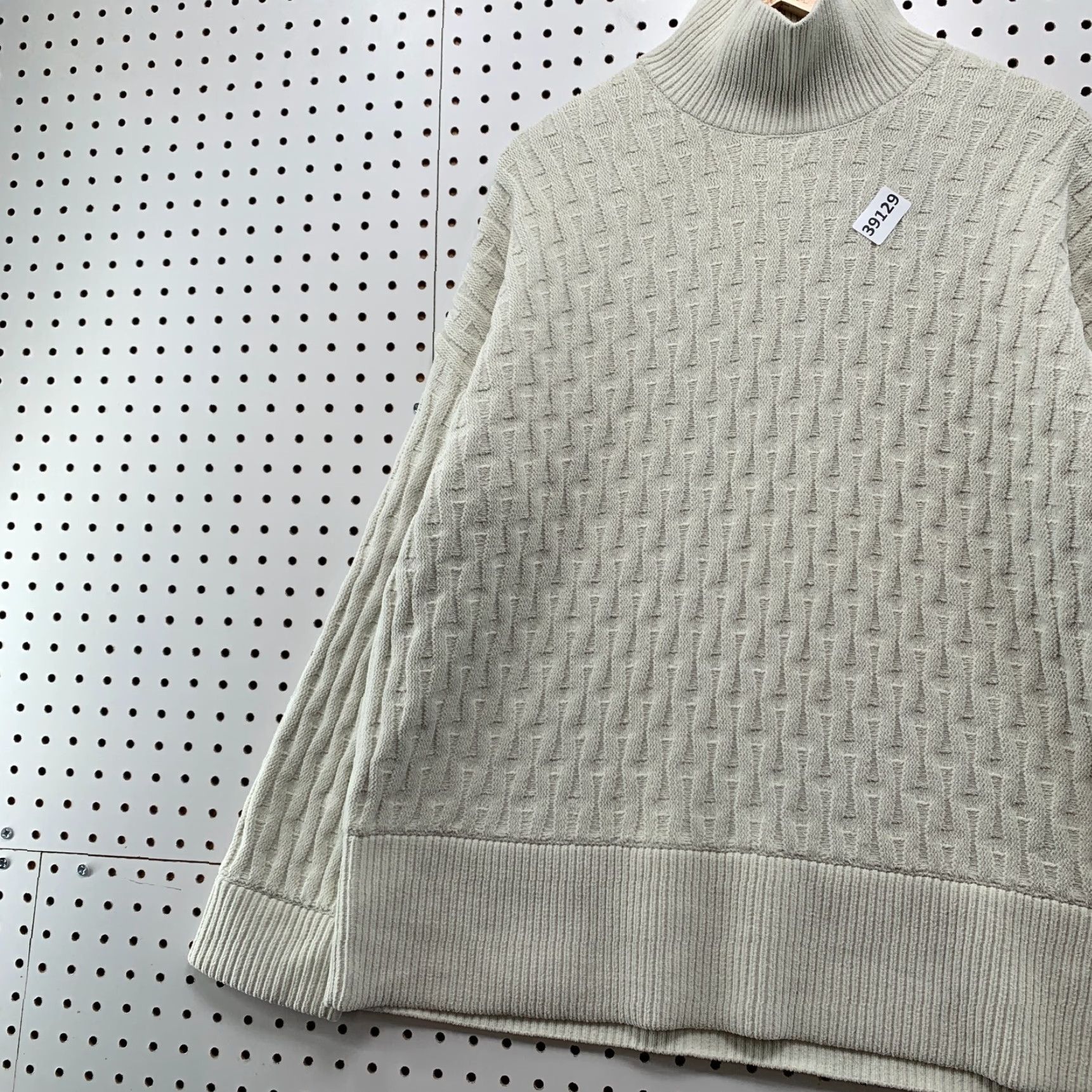 Lululemon VINTAGE Lululemon Knit Sweater Shirt Womens XS Relaxed Oversized Ivory Mockneck 25x28 90s Women’s Pullover Size XS / US 0-2 / IT 36-38 - 3 Thumbnail