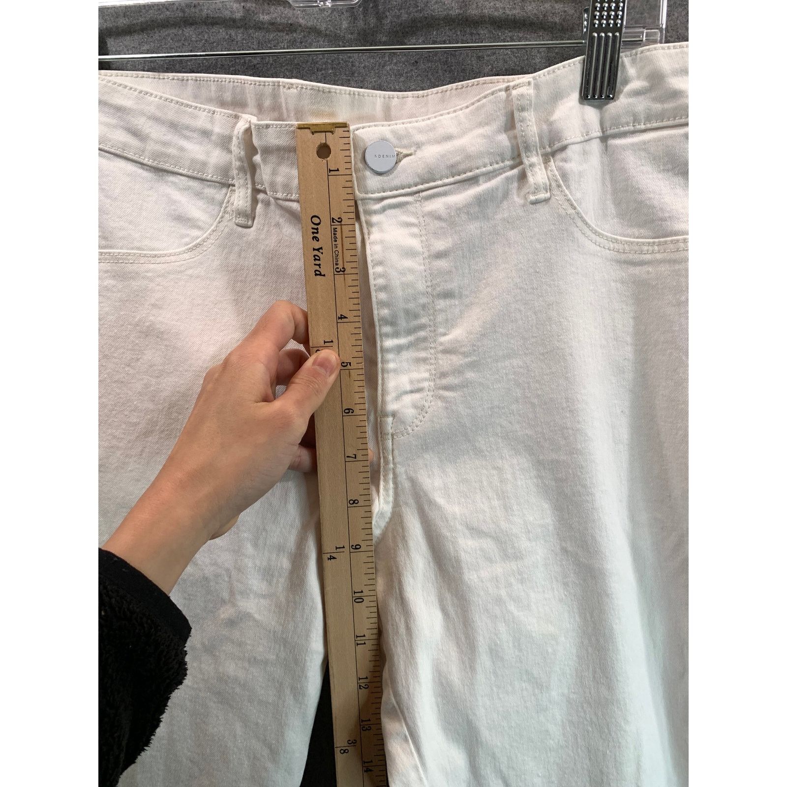 Other & Denim Women's Pants Size 33 White Size 33" - 7 Thumbnail