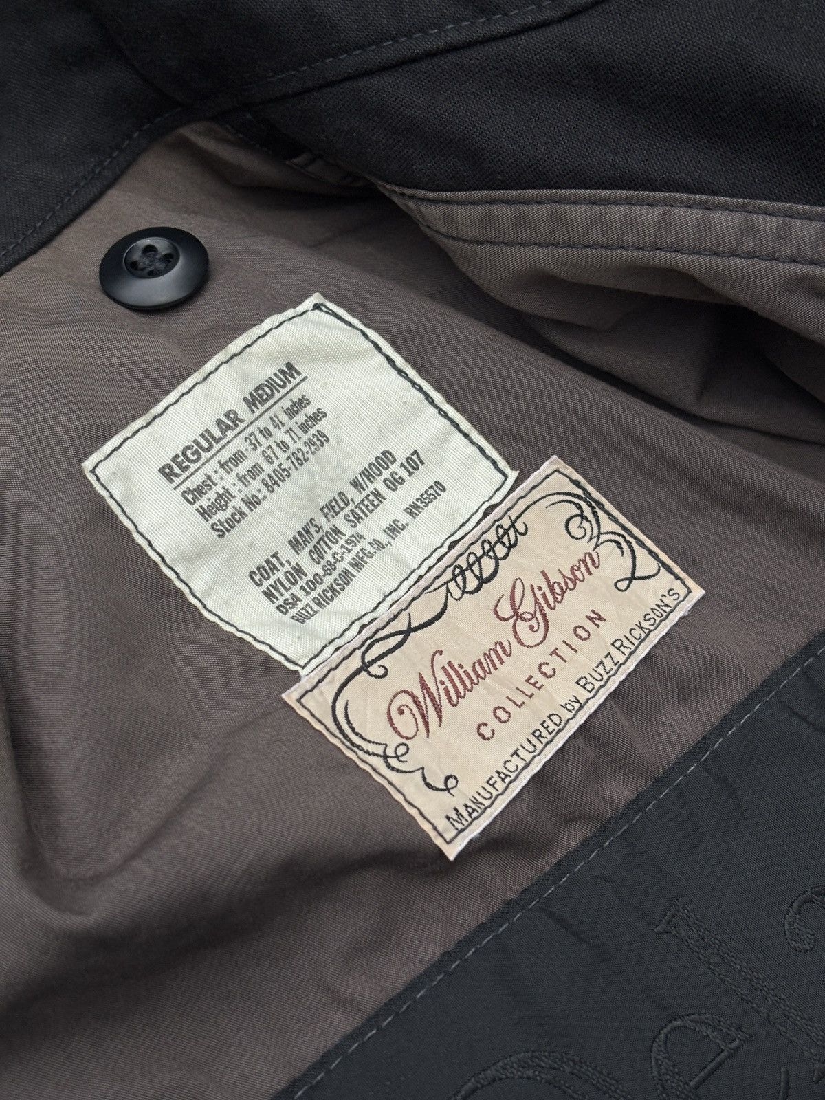 Buzz Rickson's × Toyo Enterprises Buzz Rickson's x William Gibson Early 2000s CPU M65 Field Size US M / EU 48-50 / 2 - 12 Thumbnail