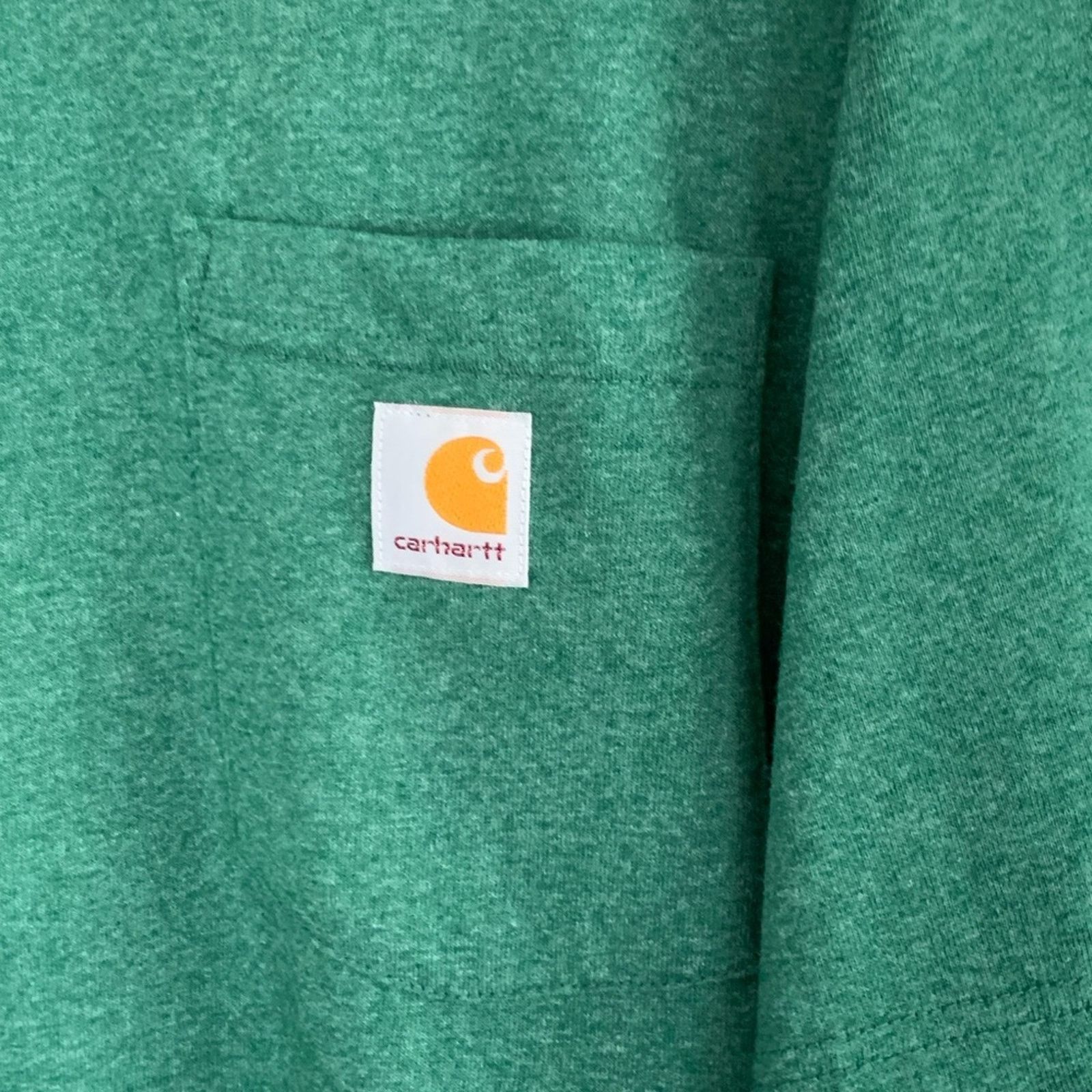Carhartt LOOSE FIT CARHARTT HEATHER GREEN POCKET TEE SHIRT LIKE NEW Size US M / EU 48-50 / 2 - 3 Thumbnail