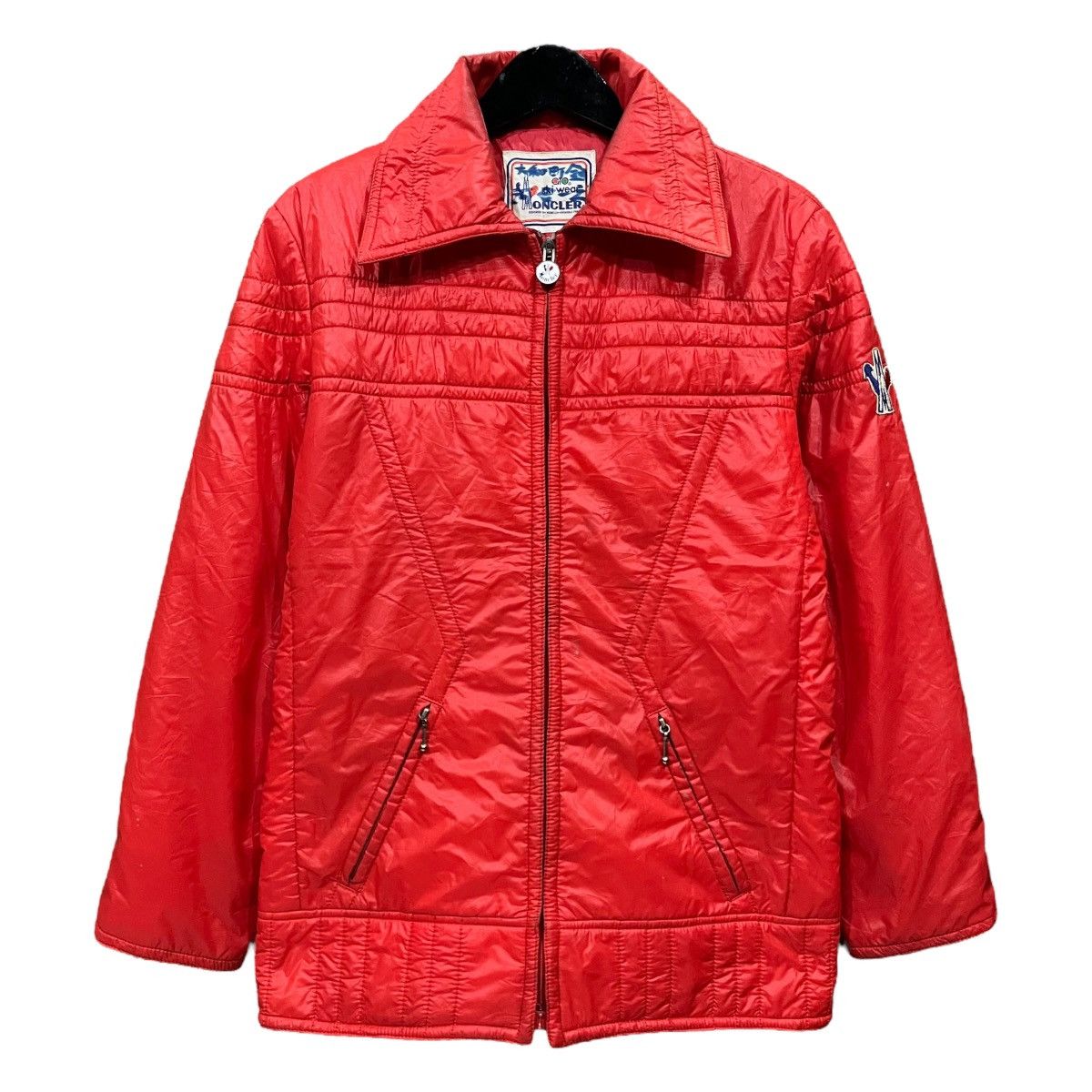Moncler × Vintage Vintage Moncler Ski Wear Small Logo Jacket Hidden Hoodie Size US M / EU 48-50 / 2 - 1 Thumbnail