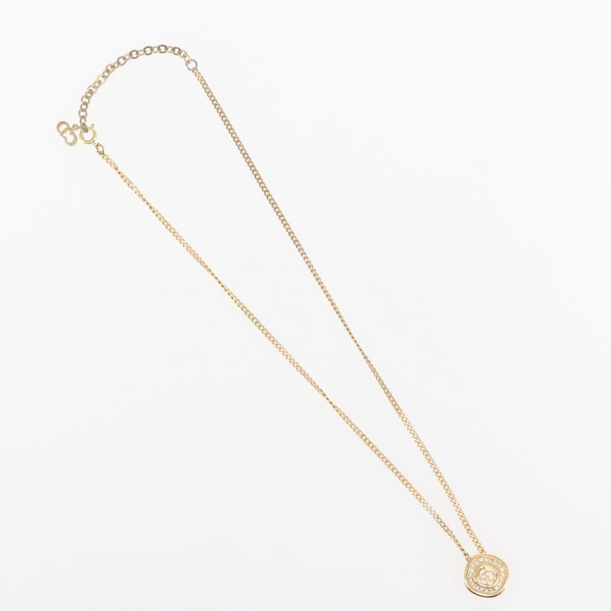 Dior Christian Dior CD Pendant Necklace Metal Size ONE SIZE - 1 Thumbnail