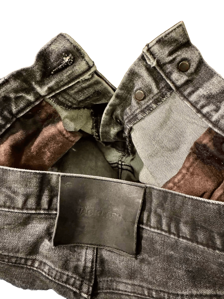 Isamu Katayama Backlash BACKLASH Washed Black Denim - Grey Fade Size US 31 - 6 Thumbnail