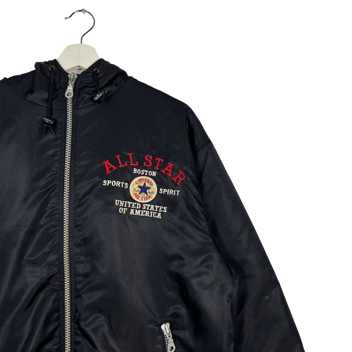 Converse 🔥 VINTAGE CONVERSE HOODIES JACKET BIG LOGO Size US L / EU 52-54 / 3 - 7 Thumbnail