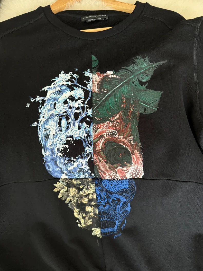 Alexander McQueen Alexander McQUEEN Hoodie black size M, classic pattern 2504 Size US M / EU 48-50 / 2 - 1 Thumbnail