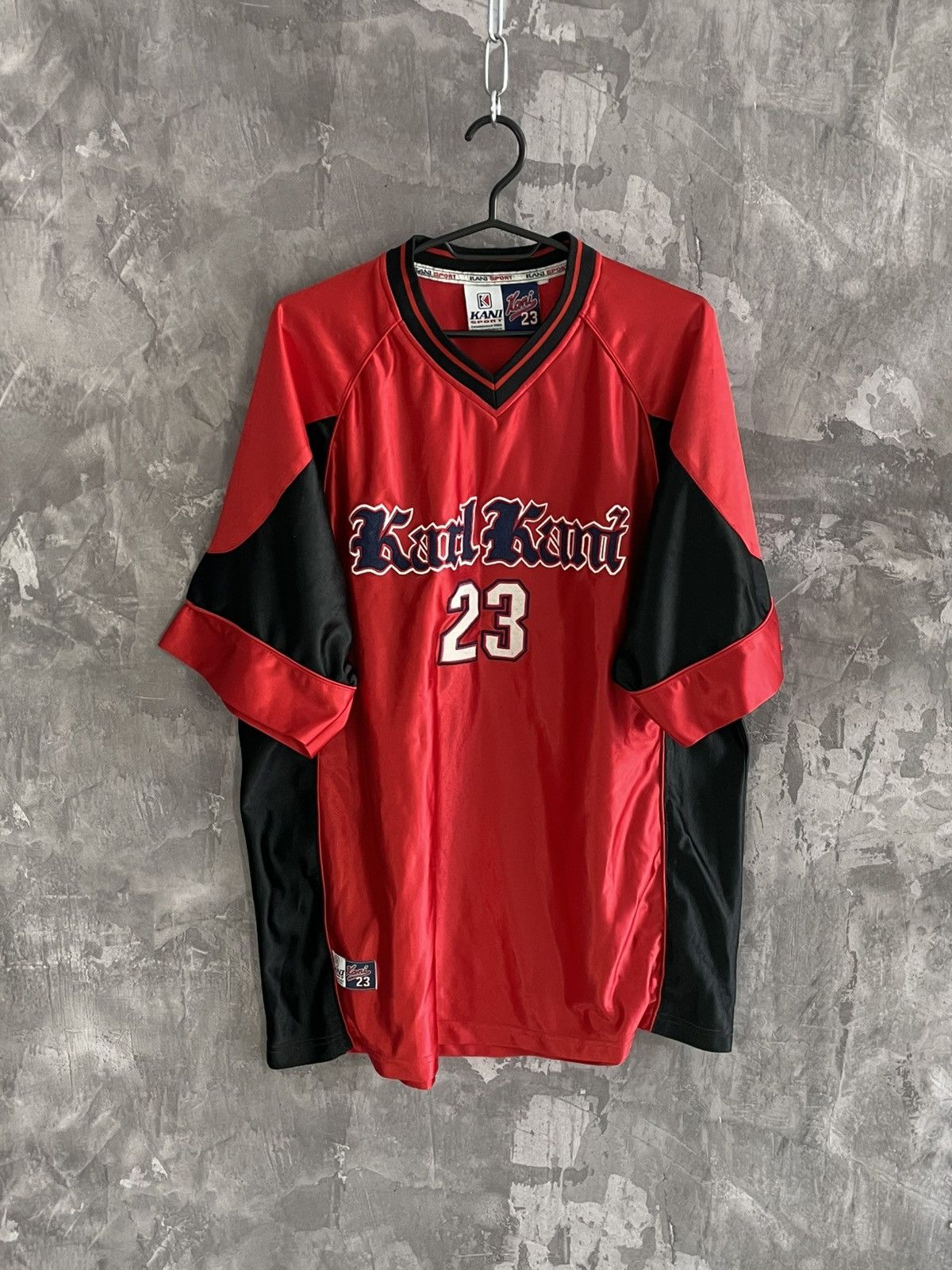 Karl Kani × Rap Tees × Vintage Vintage 💥 Karl Kani Jersey T-Shirt RAP Size US M / EU 48-50 / 2 - 1 Thumbnail