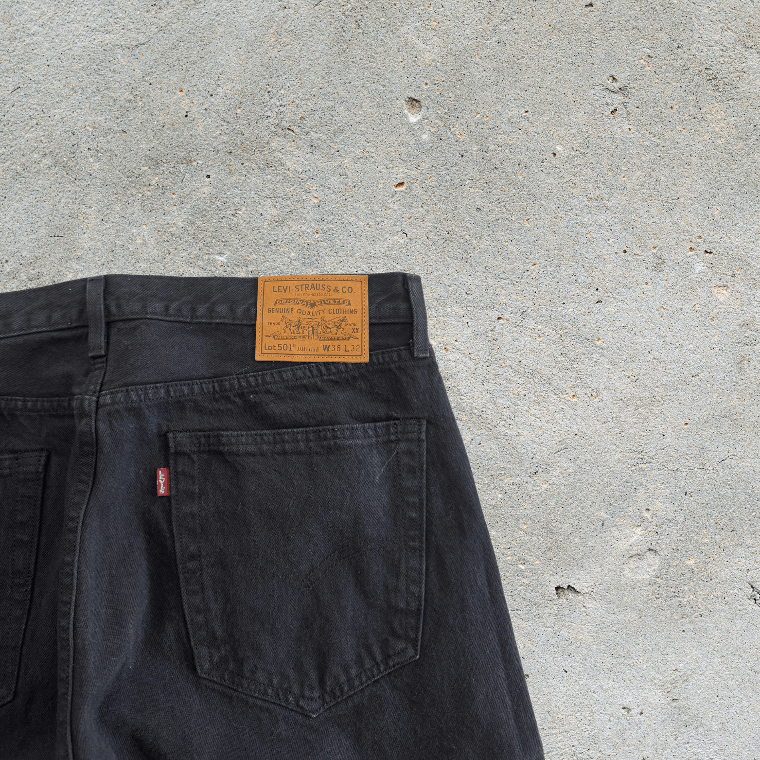 JJJJound × Levi's Levi’s® JJJJound 501® ‘93 Jean Size US 36 / EU 52 - 4 Thumbnail
