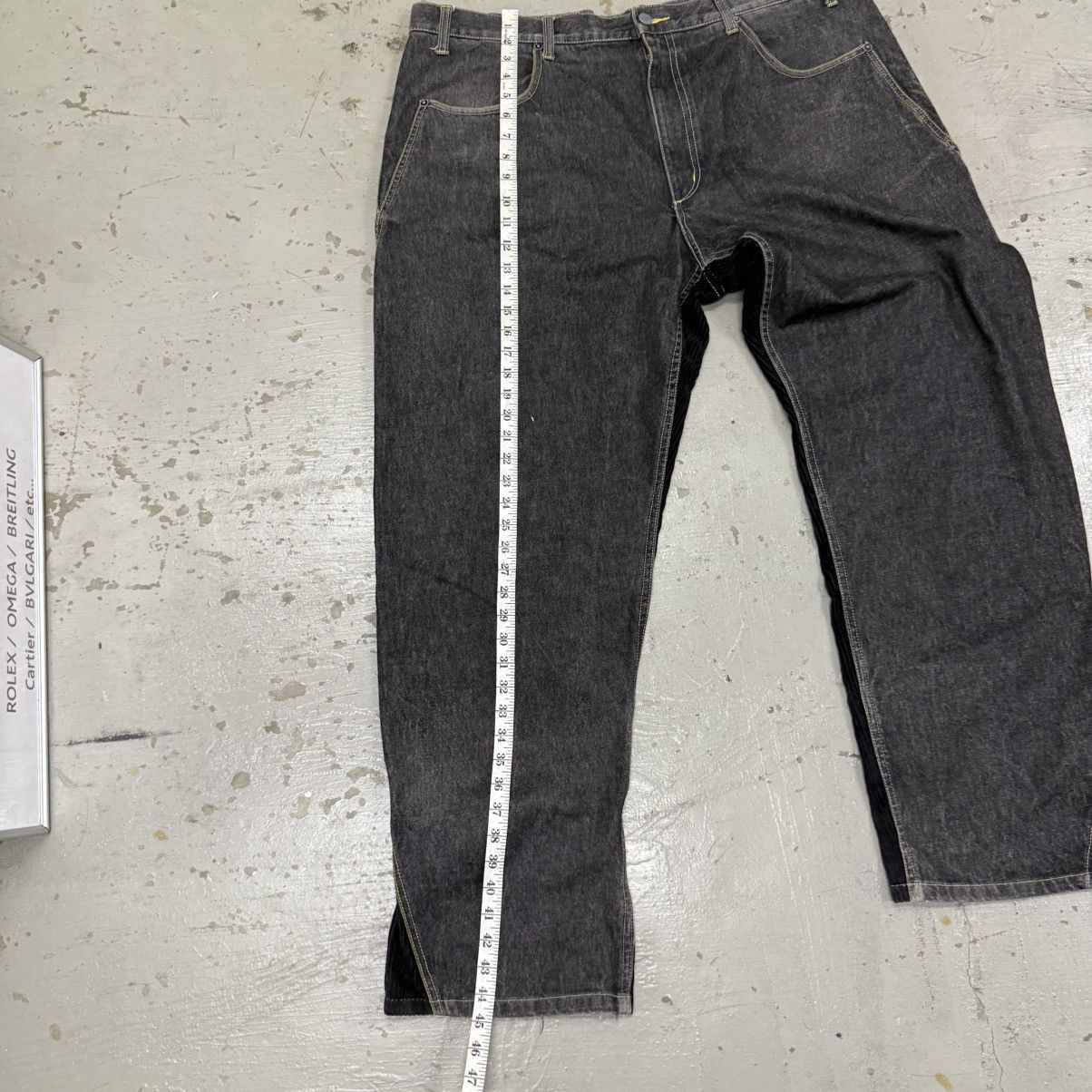 Sean John Vintage Y2K Sean John Black Carpenter Baggy Denim Jnco Size US 40 / EU 56 - 5 Thumbnail