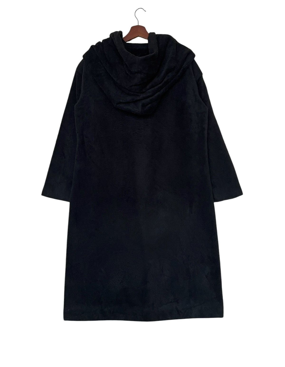 Issey Miyake Vintage Japanese Brand Issey Miyake Wool Hooded Coat 1990s Size US M / EU 48-50 / 2 - 2 Thumbnail
