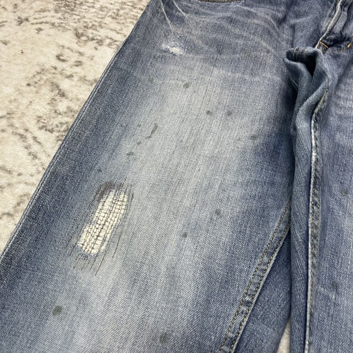 Sugar Cane Cube Sugar Japan Buckle Back Work Wear Denim Jeans Size US 30 / EU 46 - 10 Thumbnail