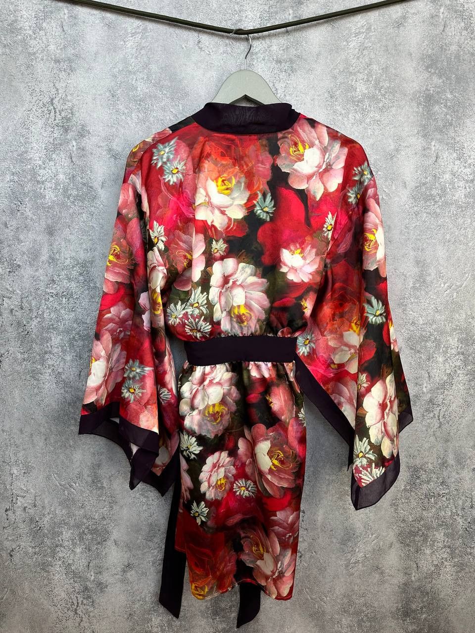 Ted Baker Ted Baker Botanical Floral Satin Kimono Robe Belted Wrap Size XL / US 12-14 / IT 48-50 - 3 Thumbnail