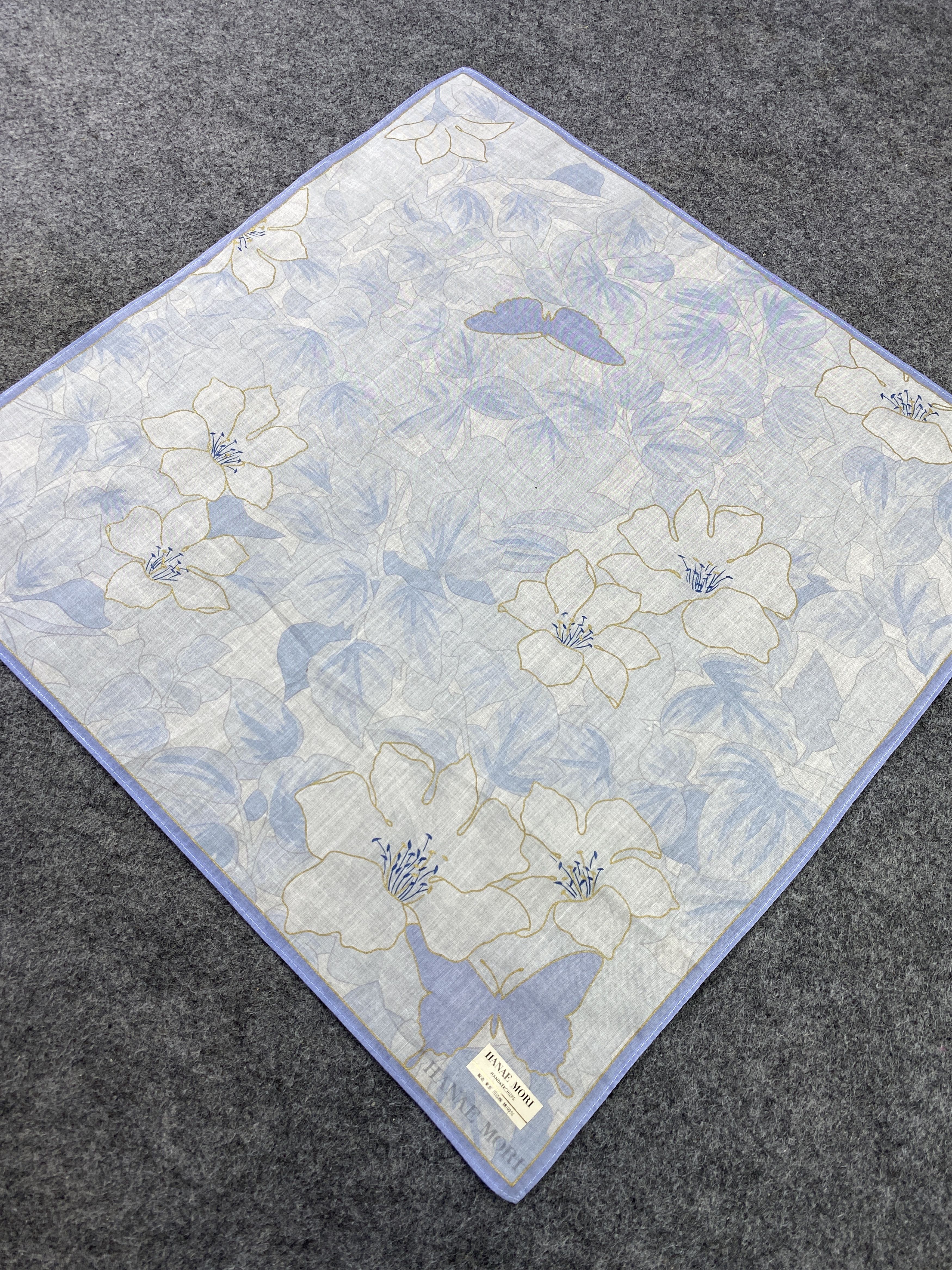 Hanae Mori Hanae Mori Bandana / Handkerchief / Neckerchief-B324 Size ONE SIZE - 4 Thumbnail