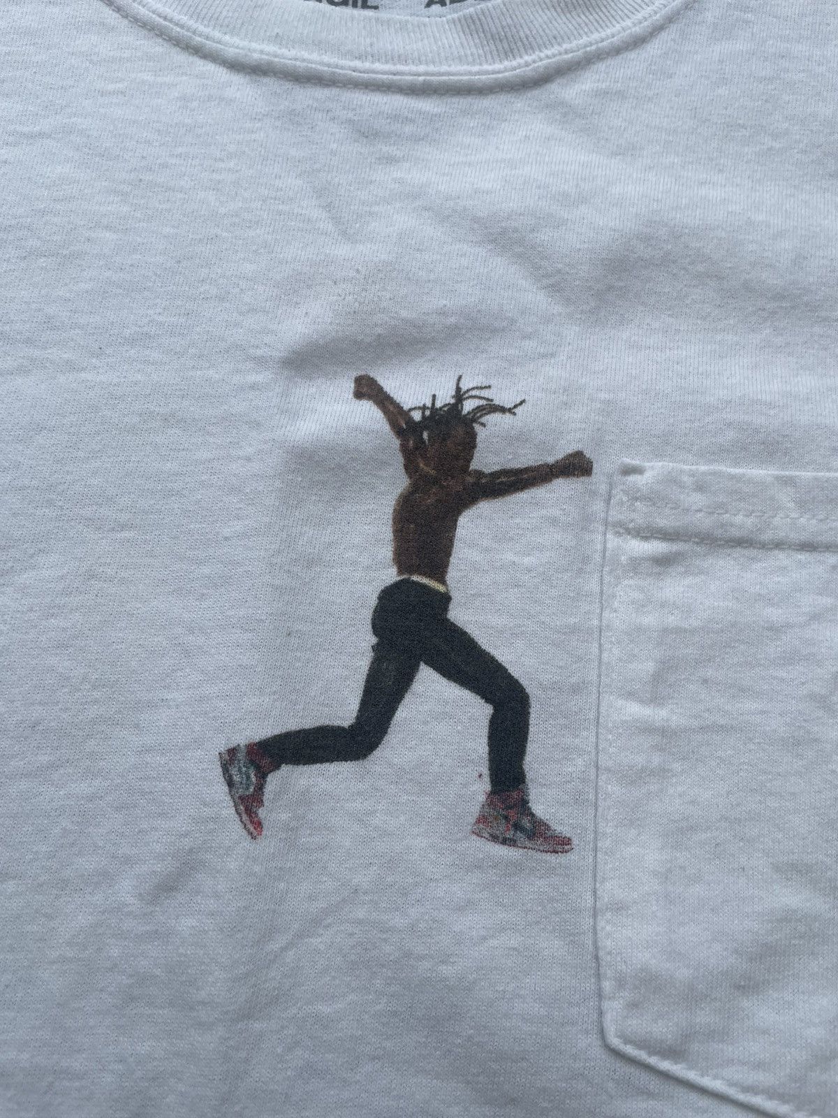Travis Scott × Virgil Abloh Travis Scott x Virgil Abloh “By A Thread” Jordan 1 T-shirt Size US L / EU 52-54 / 3 - 2 Thumbnail