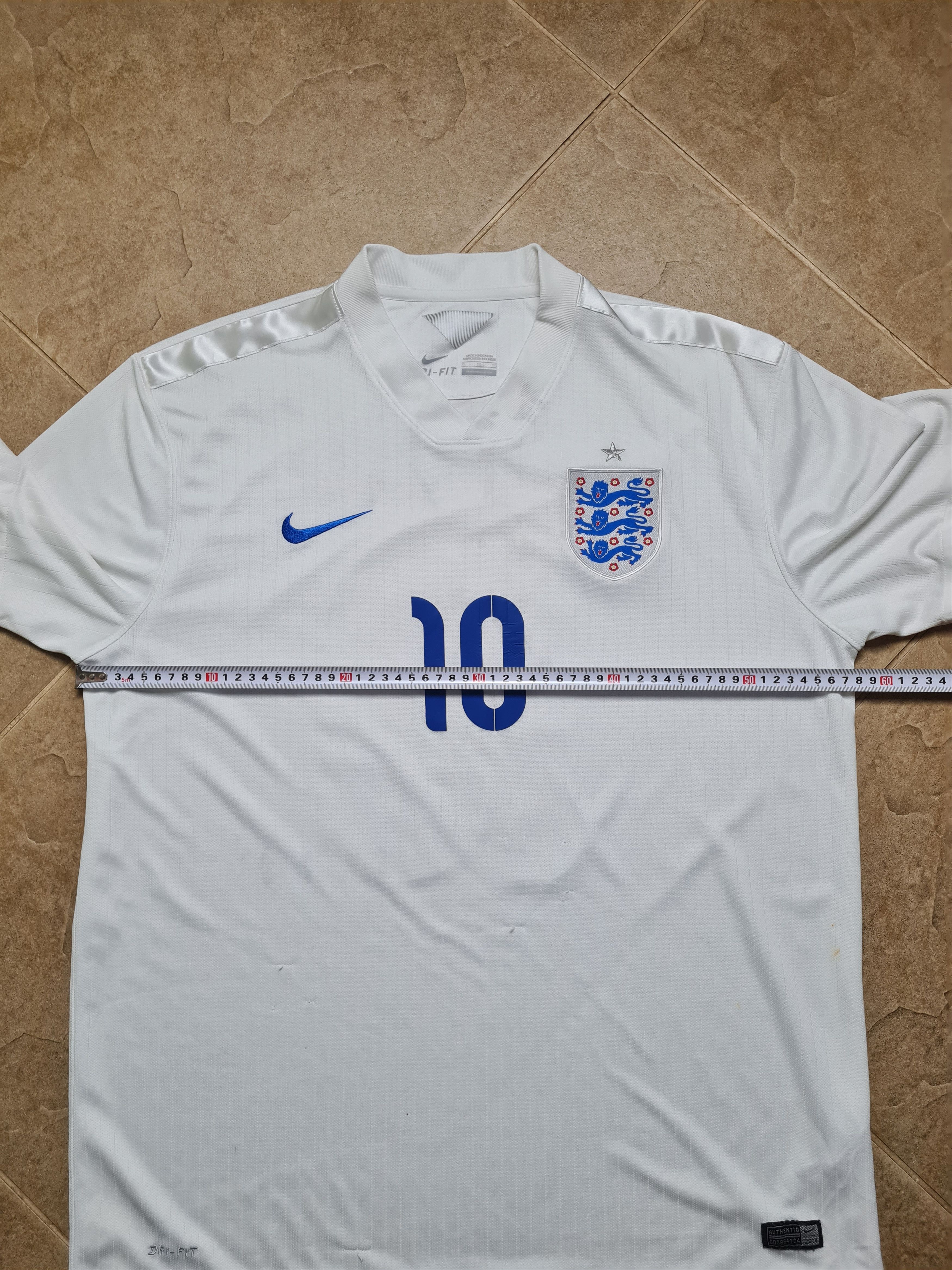 Nike England 2014 Home Football Jersey Wayne Rooney #10 Nike Size US XL / EU 56 / 4 - 4 Thumbnail