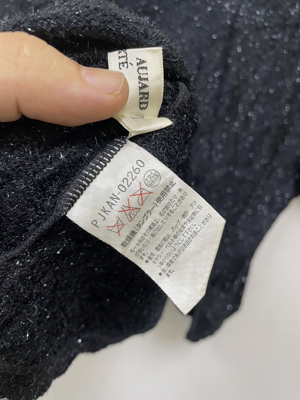 Designer CHRISTIAN AUJARD CROP TOP Size L / US 10 / IT 46 - 8 Thumbnail
