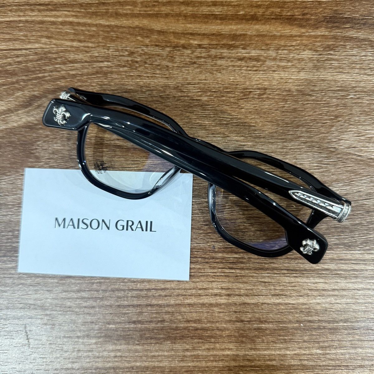 Chrome Hearts CHROME HEARTS CHIRP CHIRP BLACK EYEGLASSES Size ONE SIZE - 3 Thumbnail