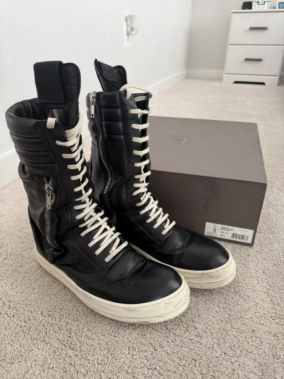 Rick Owens Cargo Black/Milk