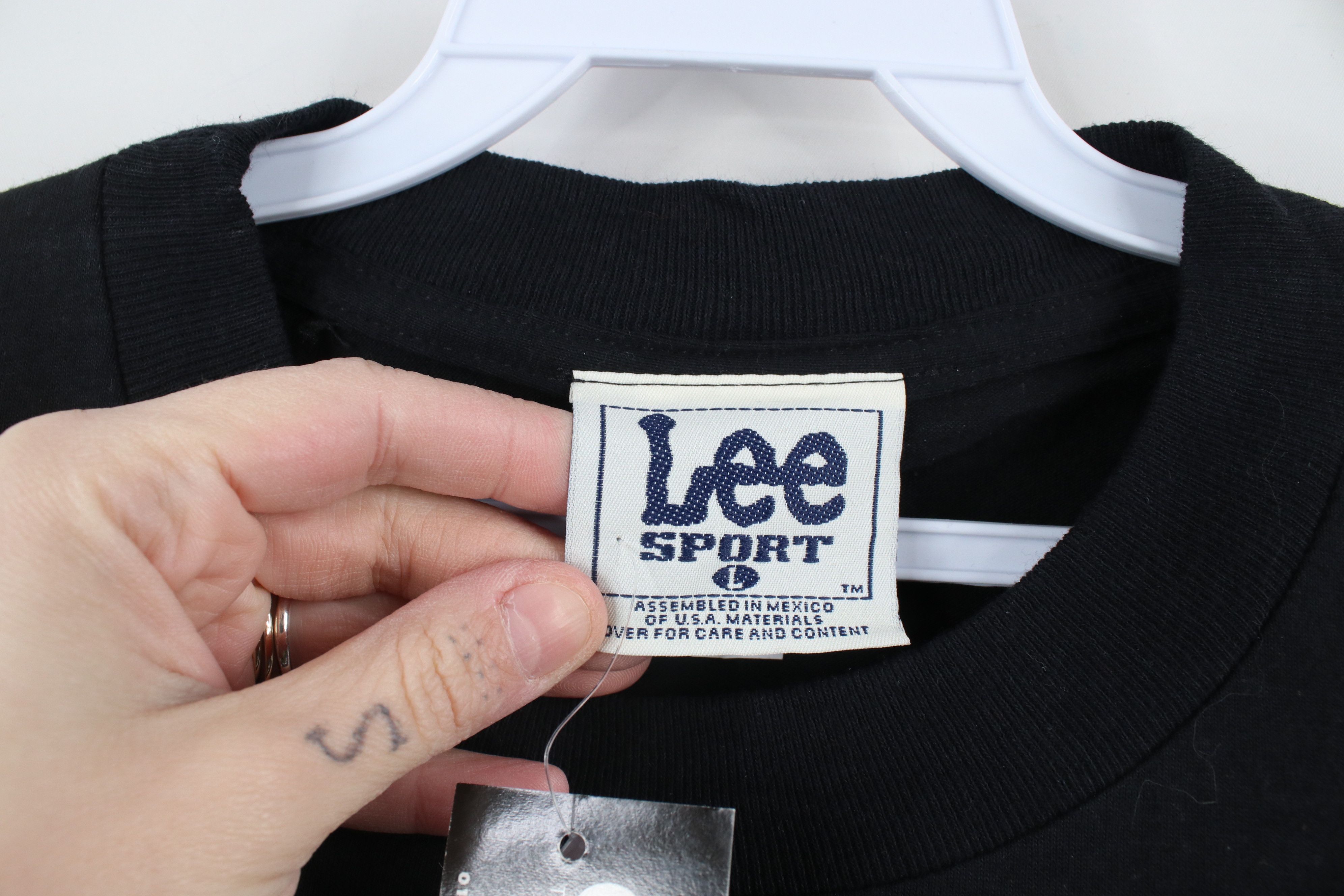 Lee × Vintage Deadstock Vintage Y2K 2000 Millennium Short Sleeve T-Shirt Size US L / EU 52-54 / 3 - 4 Thumbnail
