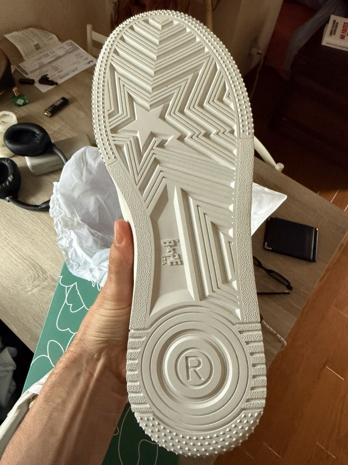 Bape Hidden X HIDDEN NY Nubuck Suede Bapesta Size US 10 / EU 43 - 11 Thumbnail