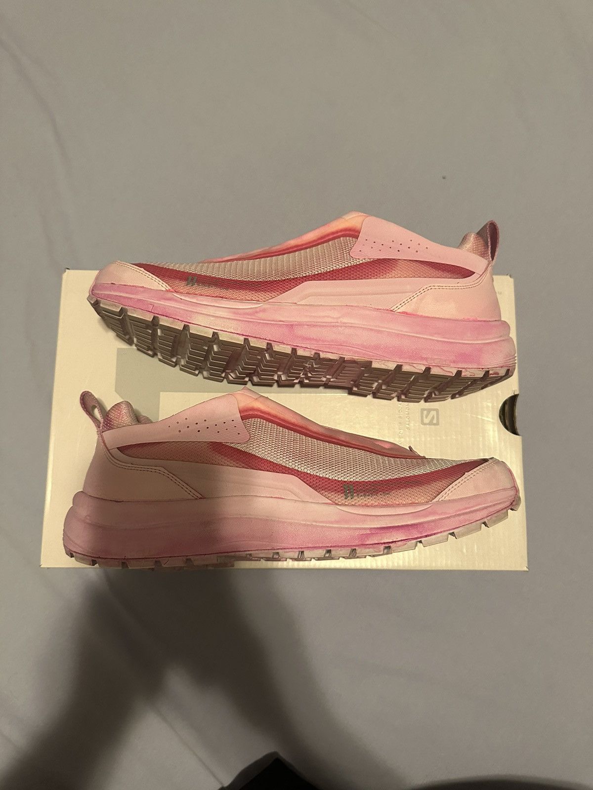 11 By Boris Bidjan Saberi × Salomon 11 by BBS X Salomon Bamba 2 Low Pink Panther Size US 8.5 / EU 41-42 - 4 Thumbnail