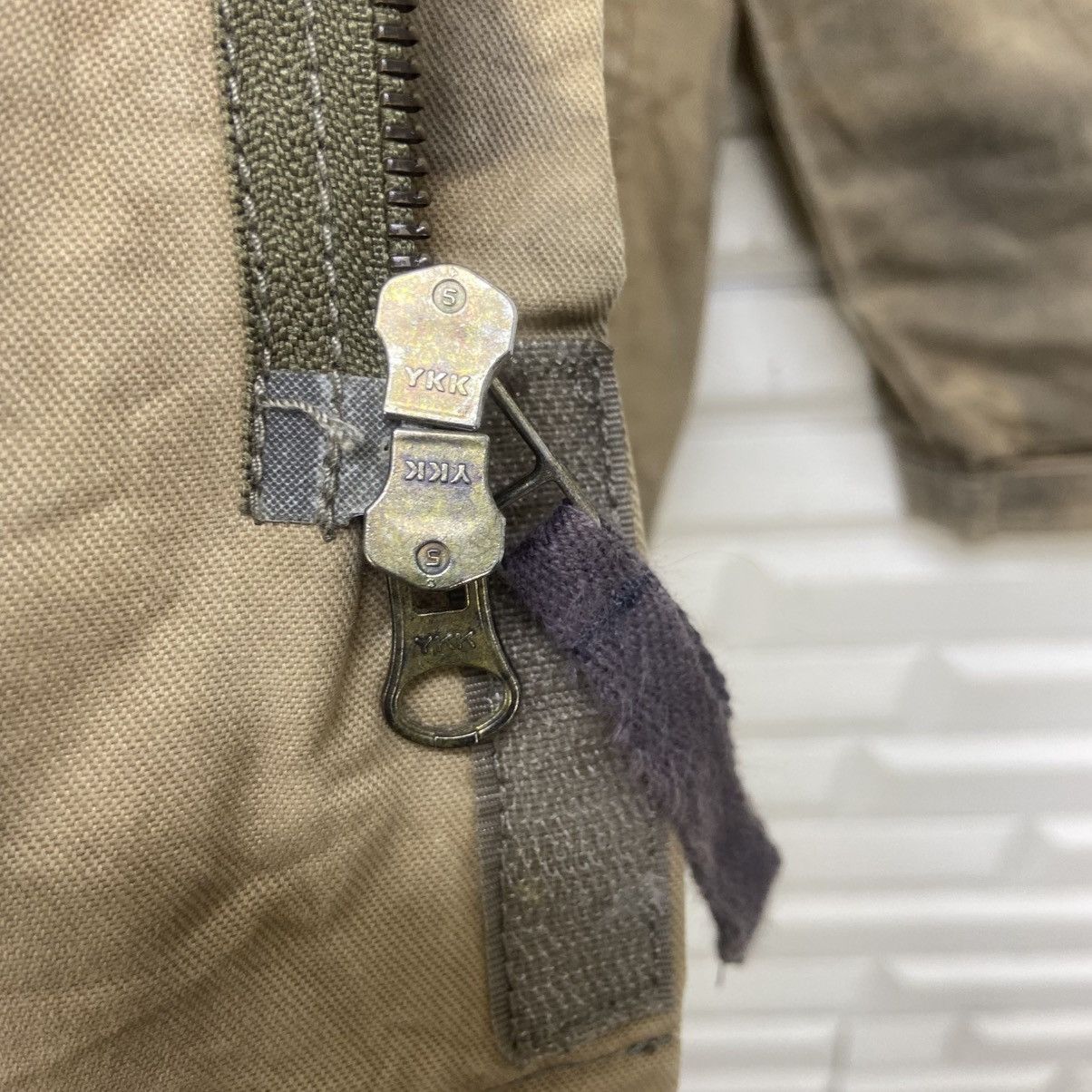 Japanese Brand Knowrey Sacred Stitch New York Camouflage Army Field Jacket Size US S / EU 44-46 / 1 - 19 Thumbnail