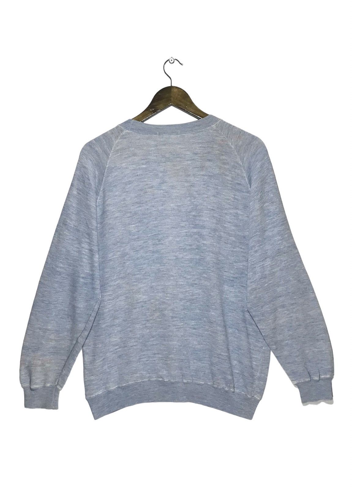 Adidas × Vintage Vintage Adidas Small Navy Logo Sweatshirt Size US S / EU 44-46 / 1 - 4 Thumbnail