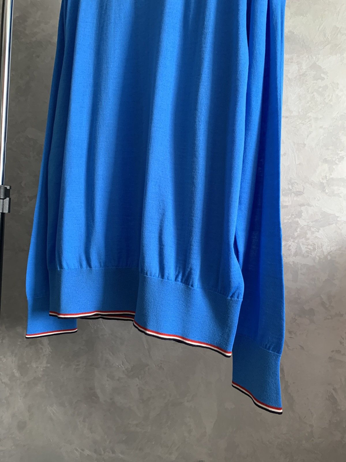 Moncler Moncler Maglia Tricot Girocollo Wool Men’s Sweater Jumper L Size US L / EU 52-54 / 3 - 6 Thumbnail