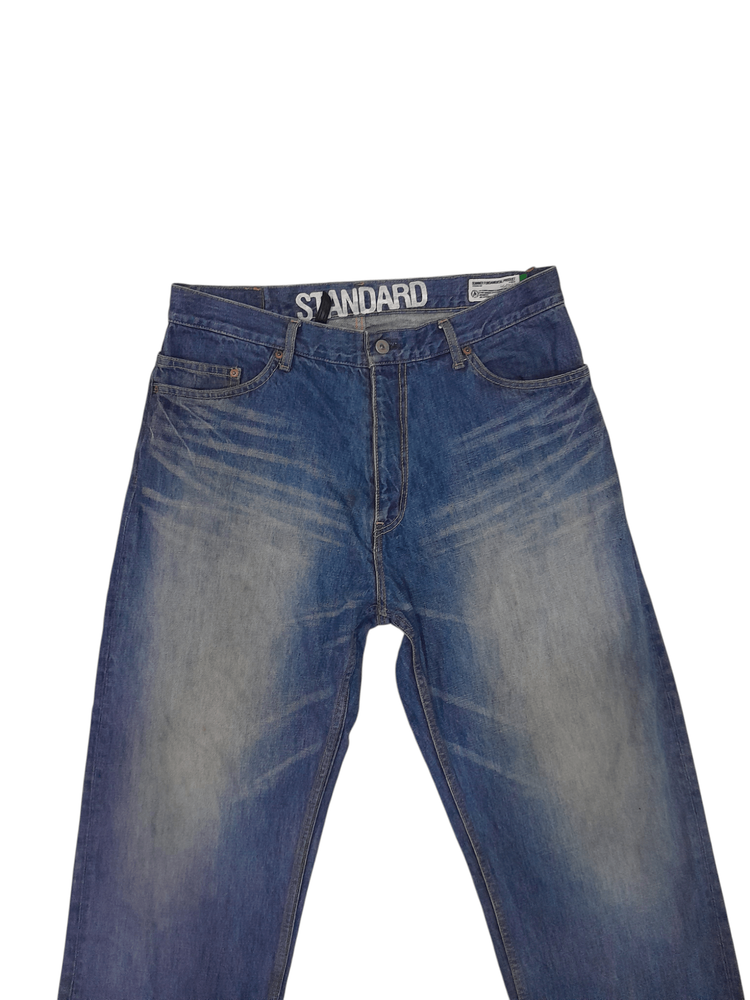 Other SCANNER Japan Denim Baggy (F565) Waist 35 Size US 35 - 5 Thumbnail