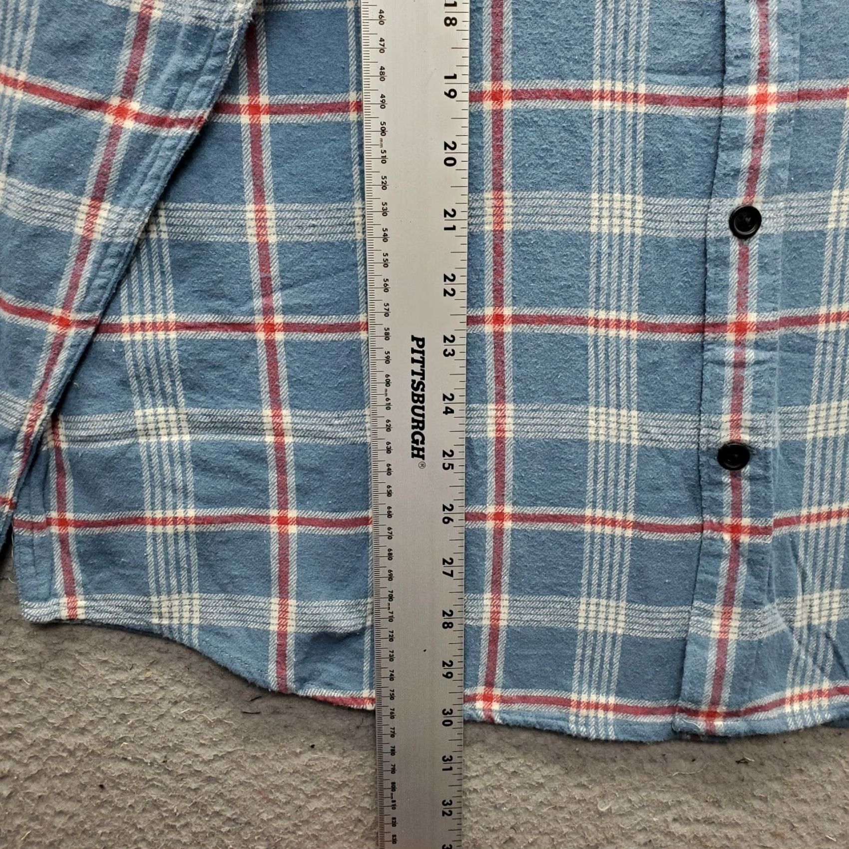 Lucky Brand Lucky Brand Mens XL Flannel Shirt Multi Plaid Classic Fit Pockets Chest Button-Up Shirt Size US XL / EU 56 / 4 - 3 Thumbnail