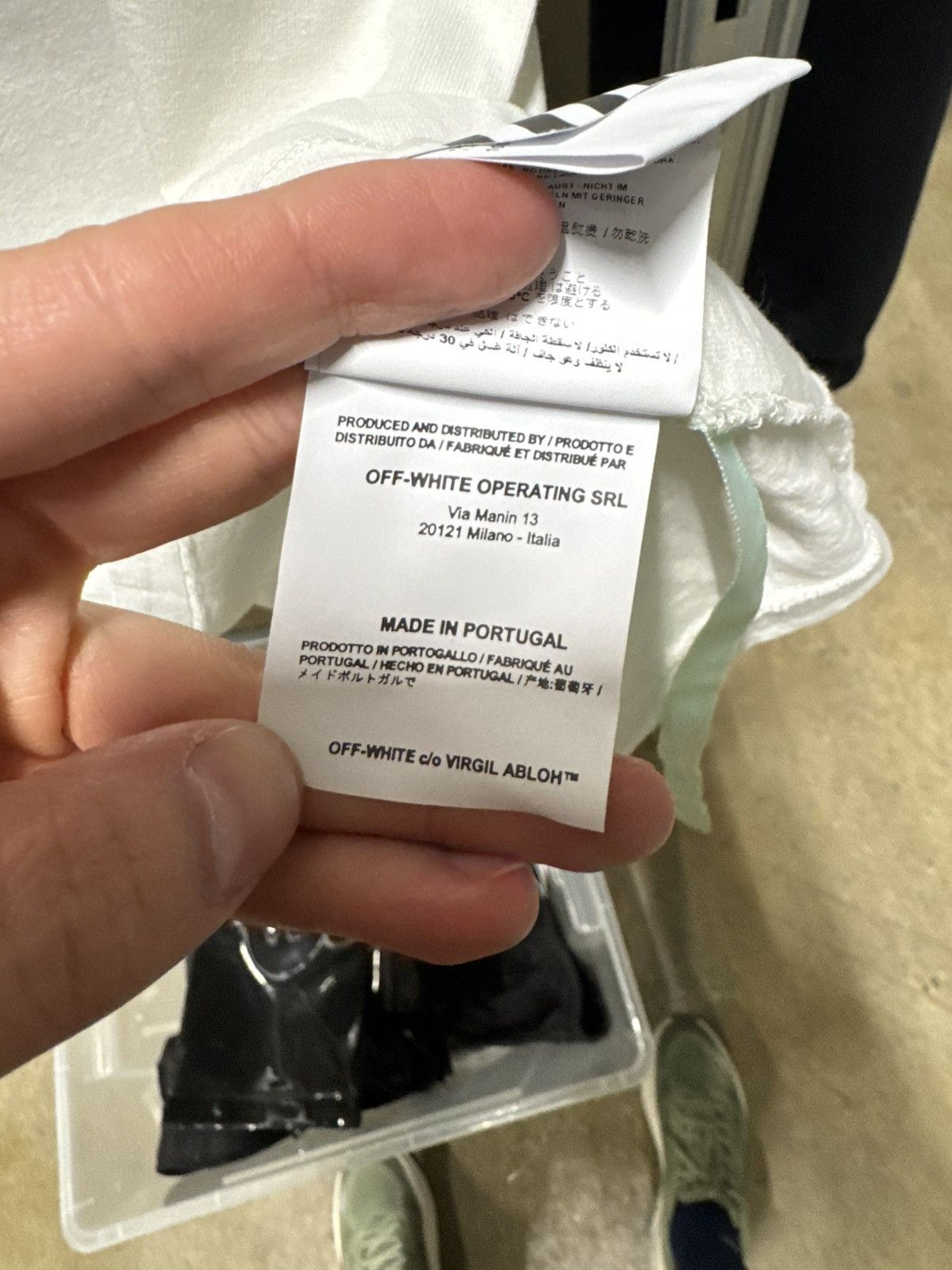 Off-White Off-White Diag T-Shirt NEW 500$ Size US S / EU 44-46 / 1 - 4 Thumbnail