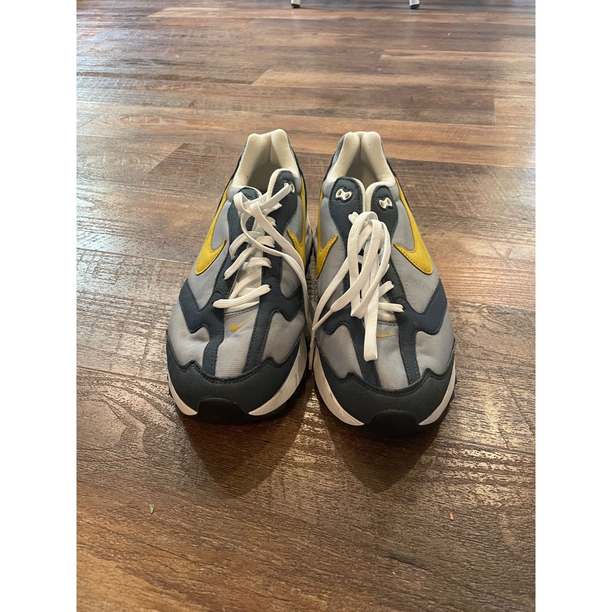 Nike Nike Air Max Dawn ‘Particle Grey Dark Citron’ Sneakers DJ362 Size US 9 / EU 42 - 2 Thumbnail