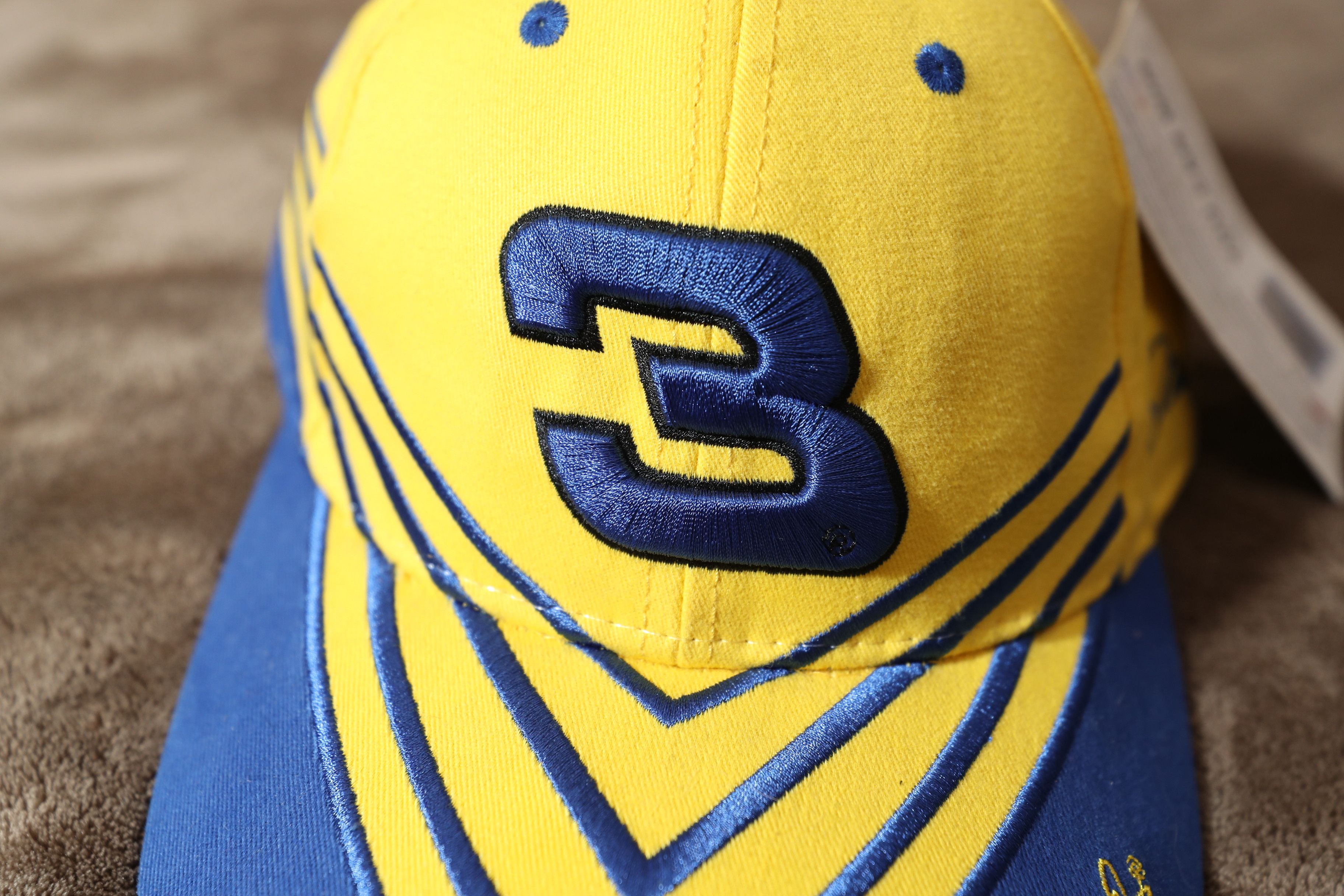 Chase Authentics 1996 Dale Earnhardt Wrangler Hat Chase Authentics (OS) Size ONE SIZE - 3 Thumbnail