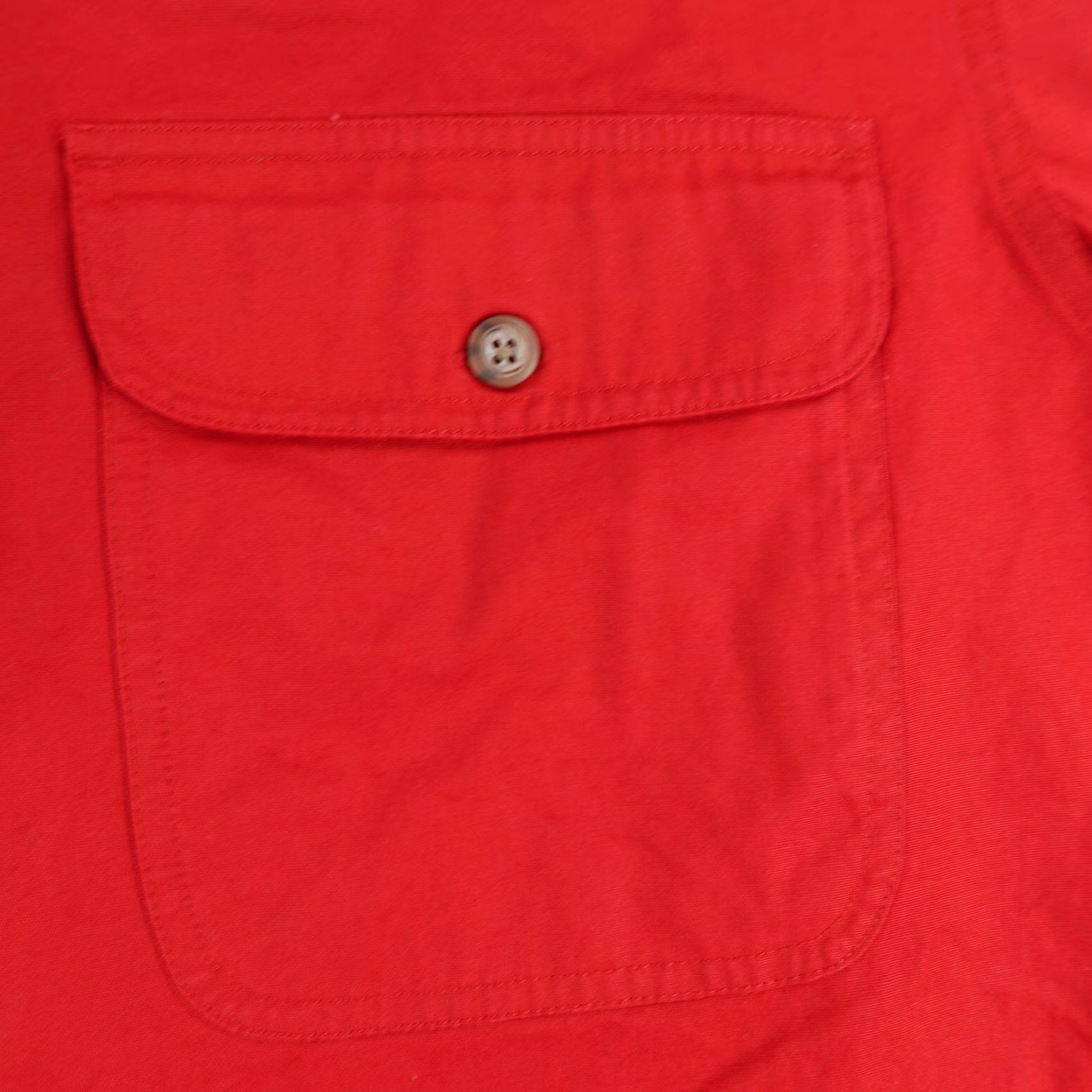 Vintage Cabelas Shirt Mens Large Red Pullover Shooting Hunting Padded Shoulder Roll Tab Size US L / EU 52-54 / 3 - 3 Thumbnail