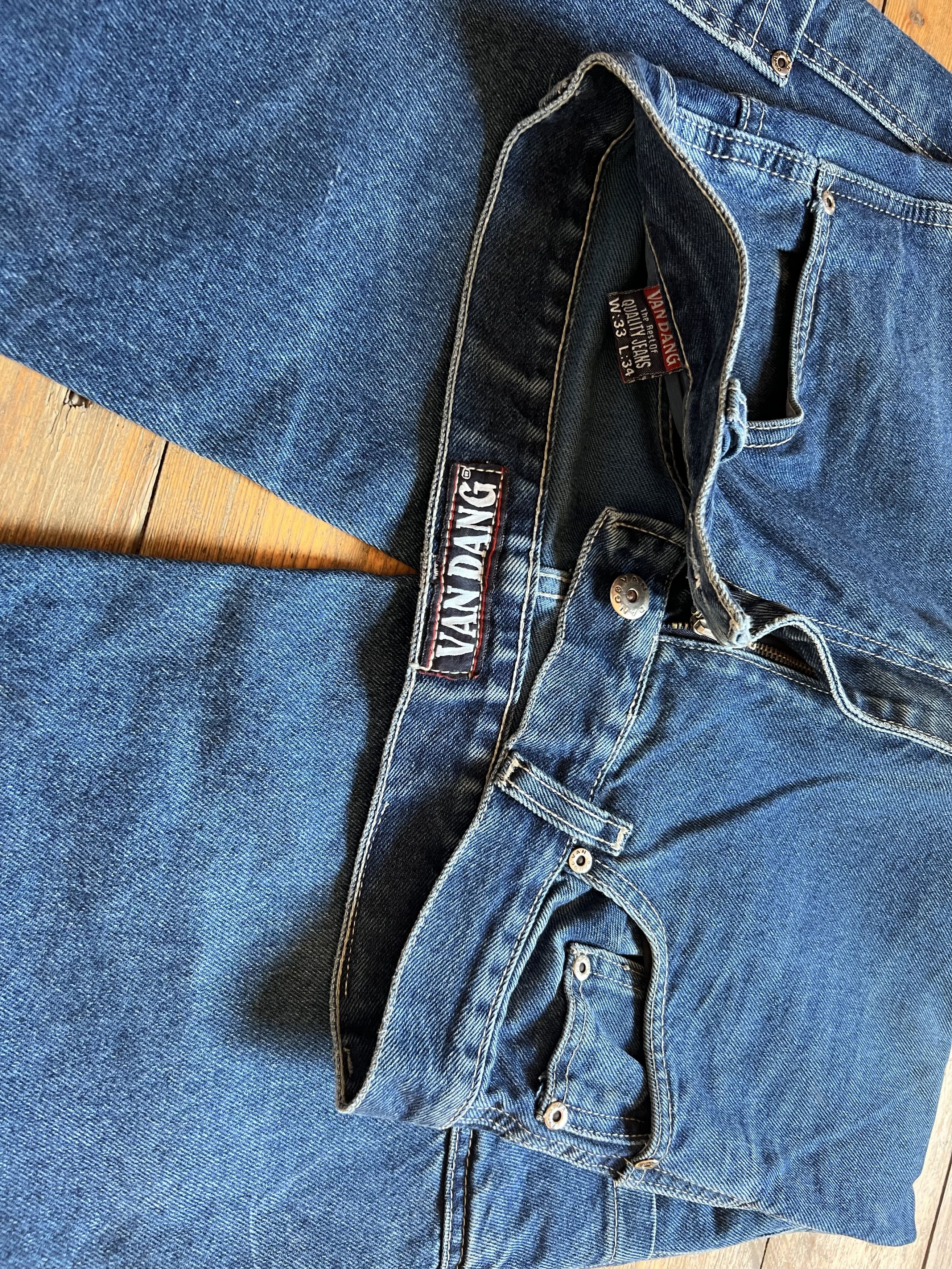 Unsound Rags Van Dang Vintage Heeavy Chicago Denim Painter Cargo Jeans Size US 32 / EU 48 - 8 Thumbnail