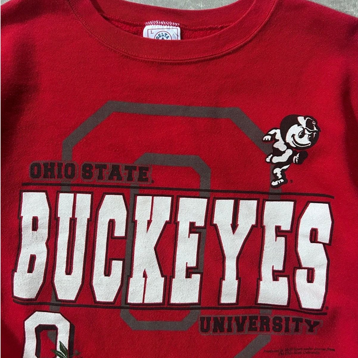 Other 90s Vintage Ohio State Buckeyes Red Crewneck Size L Size US L / EU 52-54 / 3 - 2 Thumbnail