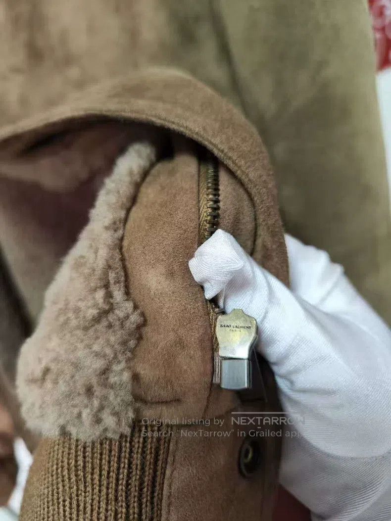 Saint Laurent Paris Saint Laurent Paris Tobacco Brown Sheepskin Fur Jacket i Size US M / EU 48-50 / 2 - 8 Thumbnail